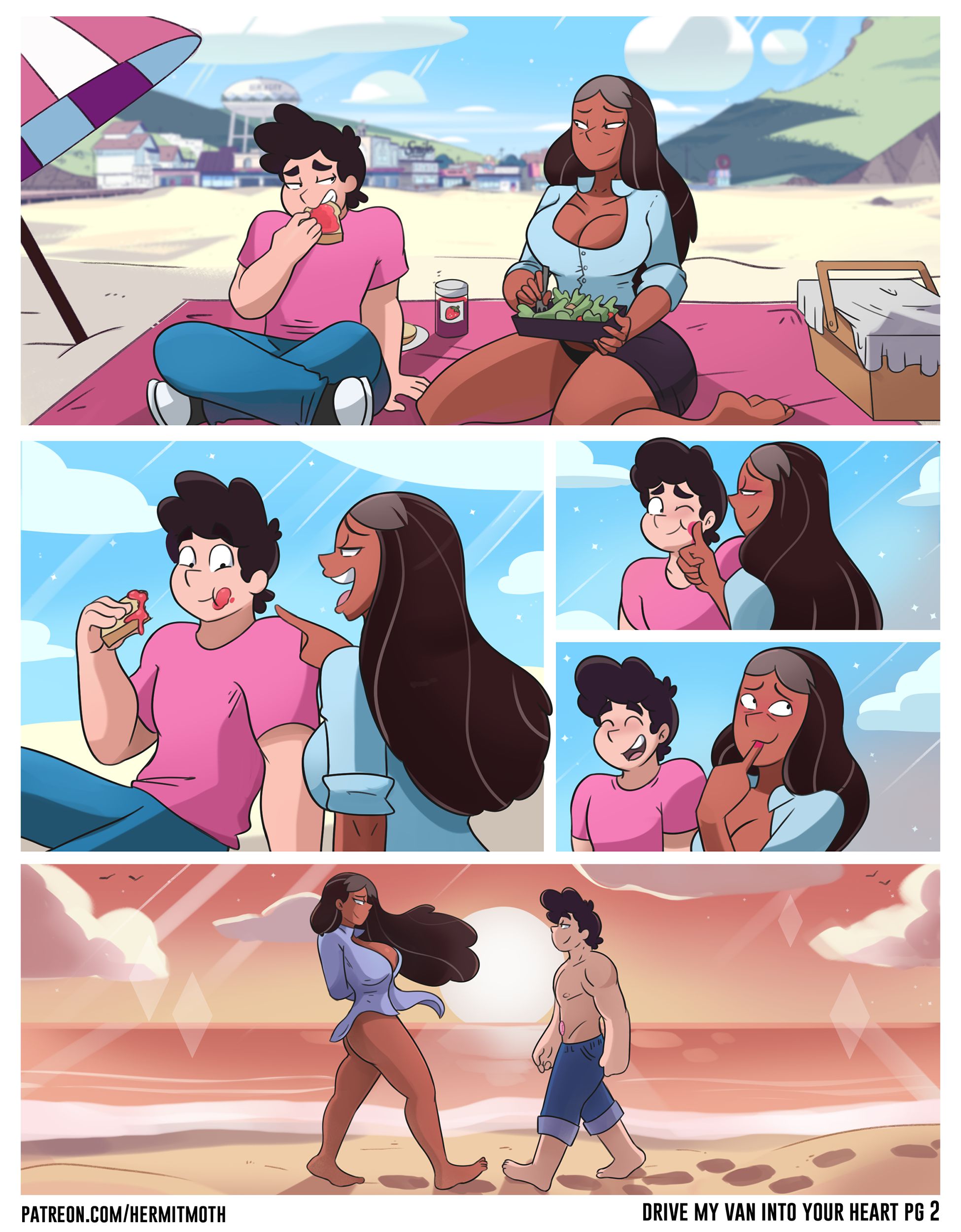 Drive My Van Into Your Heart (Steven Universe) [Hermit Moth] 1 . Drive My Van Into Your Heart - Chapter 1 (Steven Universe) [Hermit Moth] – page 2