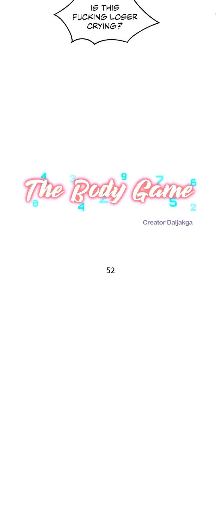 The Body Game [Daljakga] Chapter 52 – page 6