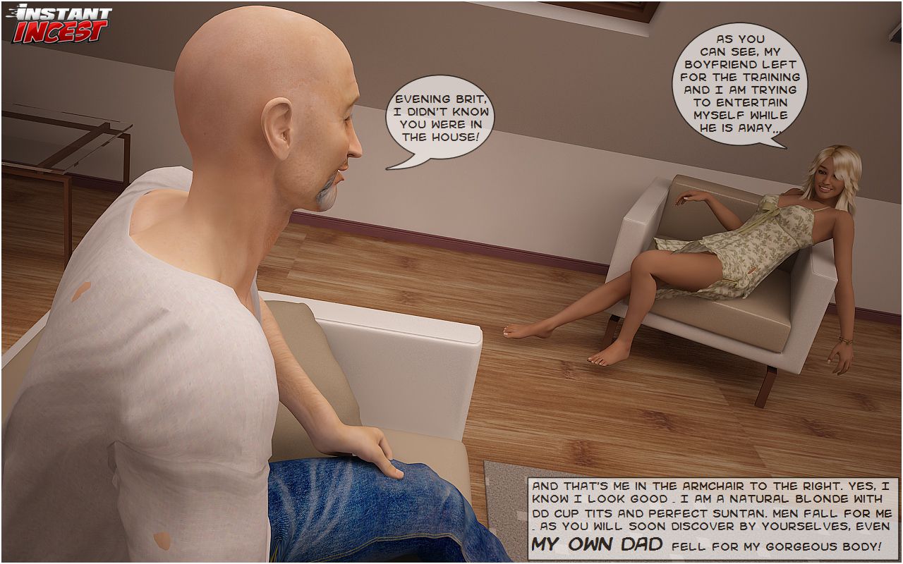 Comics [InstantIncest] Blond bombshell screwed by her dad – page 2