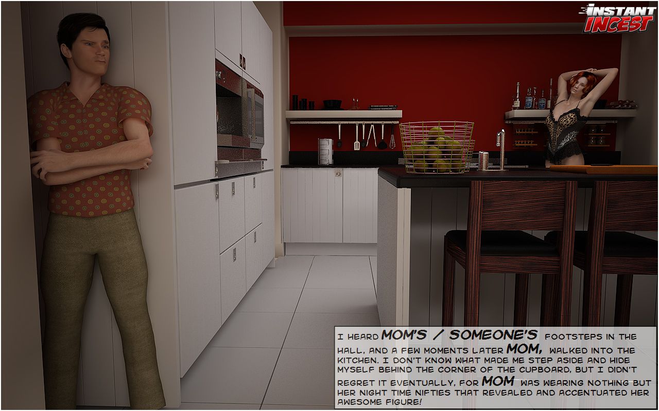 Comics [InstantIncest] Screwing momma on the kitchen floor – page 3