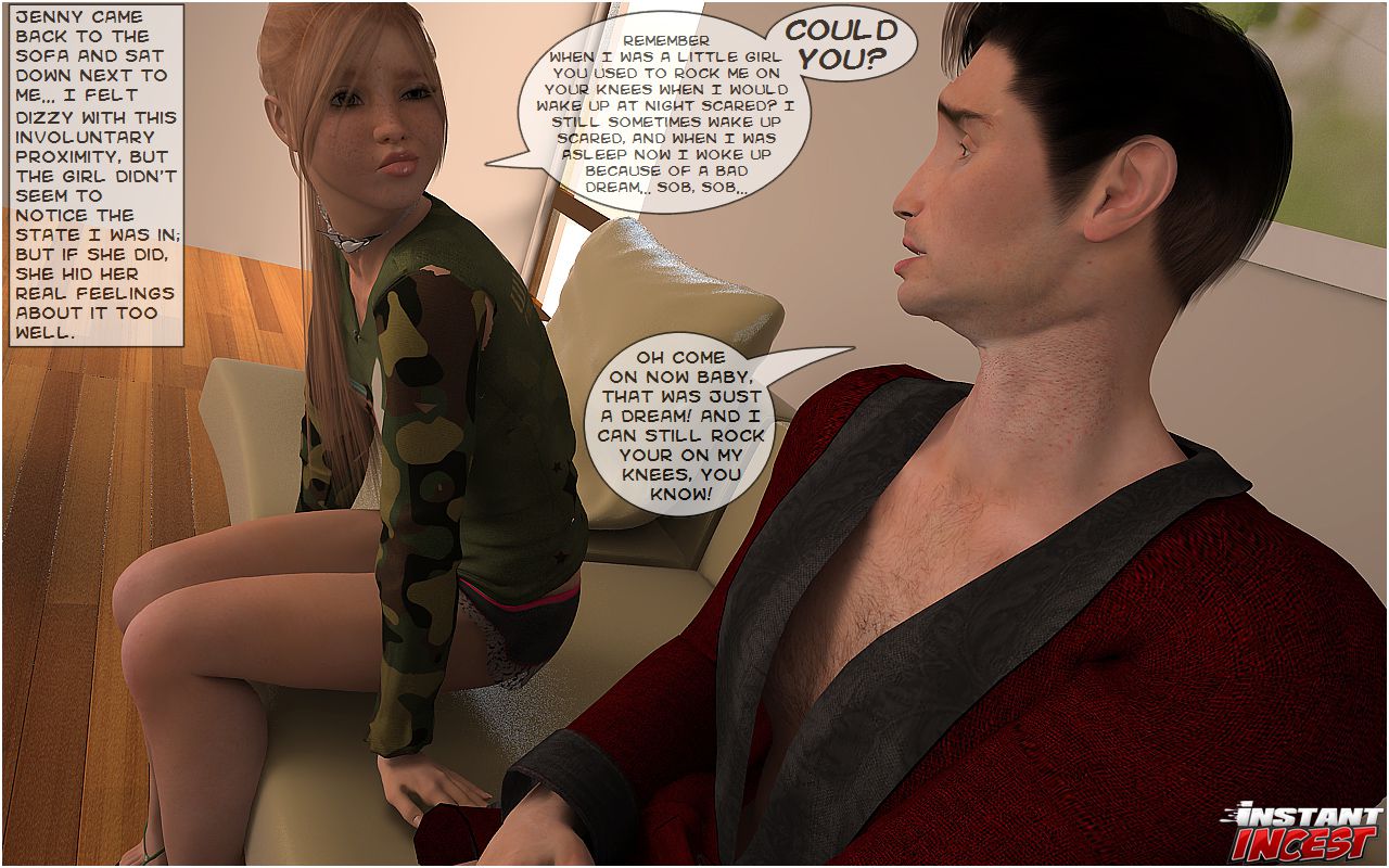 Comics [InstantIncest] Dad poking his baby's pussy – page 11