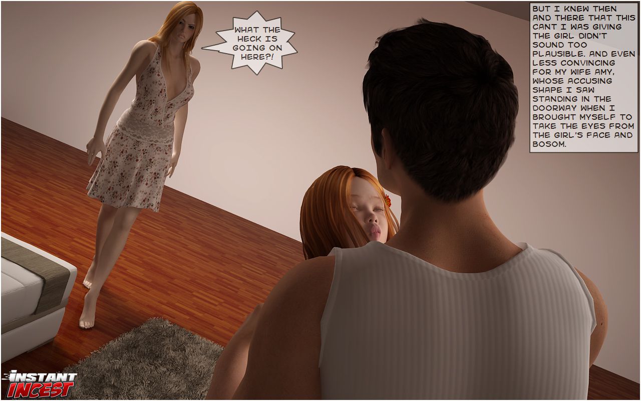 Comics [InstantIncest] Special care for our horny daddy – page 8