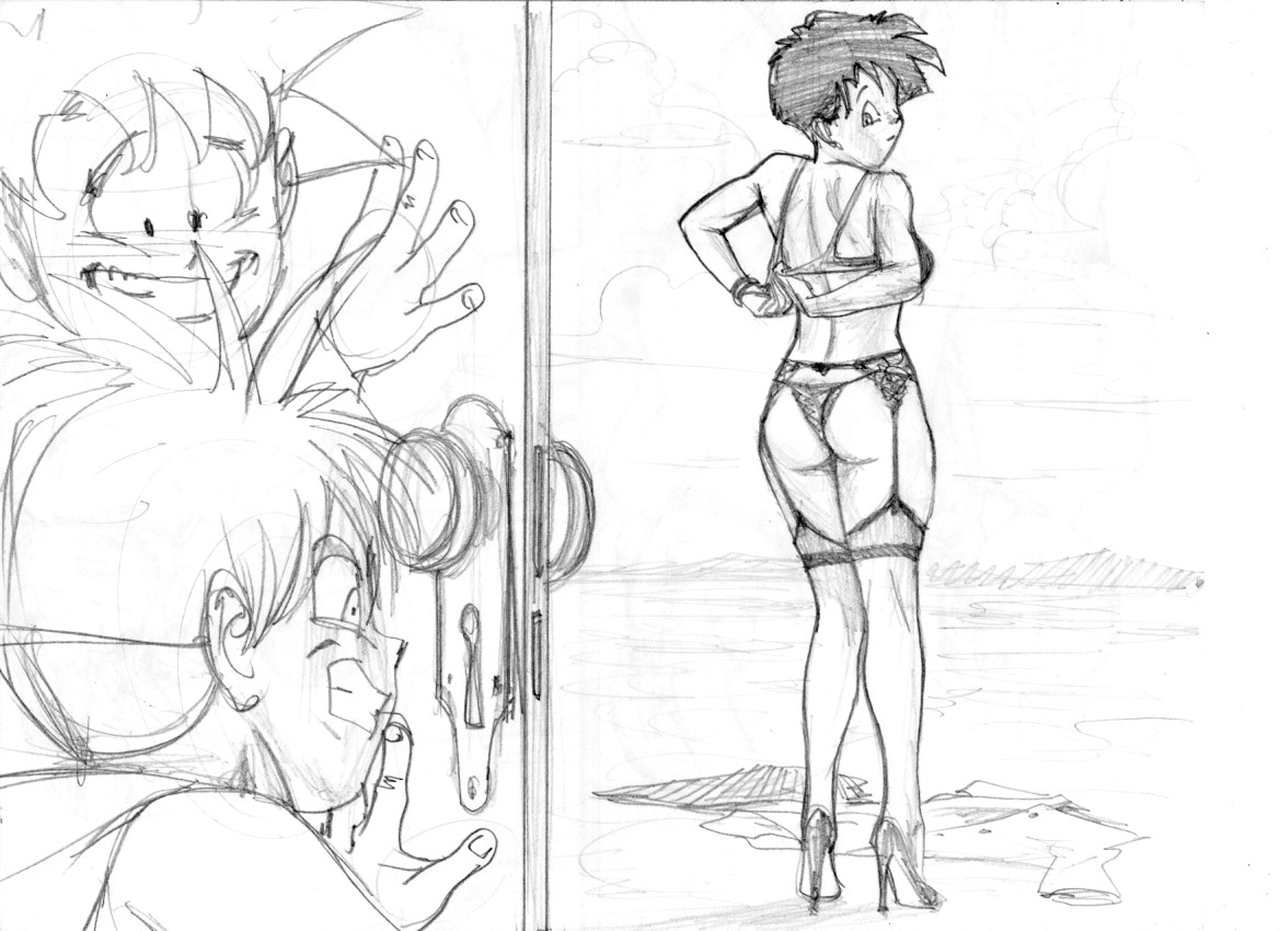 Artworks [Pandoras Box] 3 . Dragon Ball Z No Color Artworks - [Pandoras Box] – page 25
