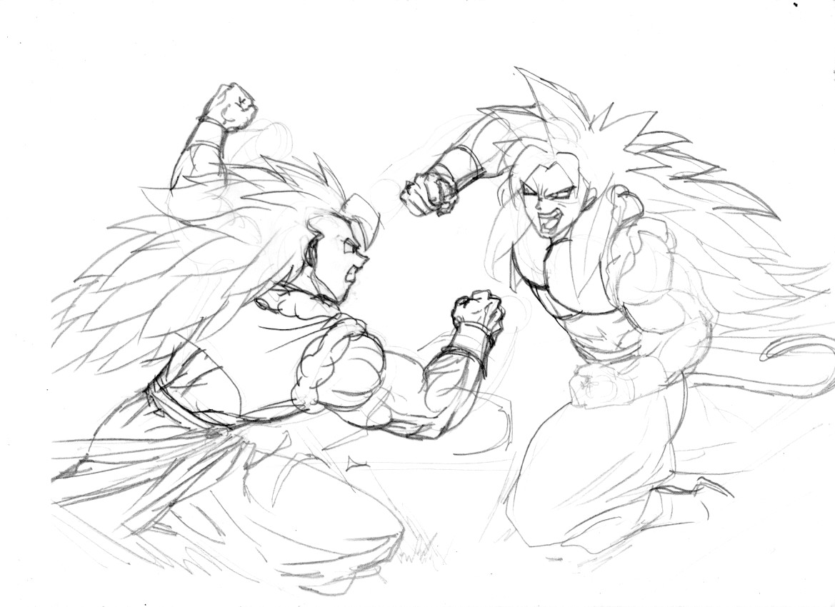 Artworks [Pandoras Box] 3 . Dragon Ball Z No Color Artworks - [Pandoras Box] – page 27