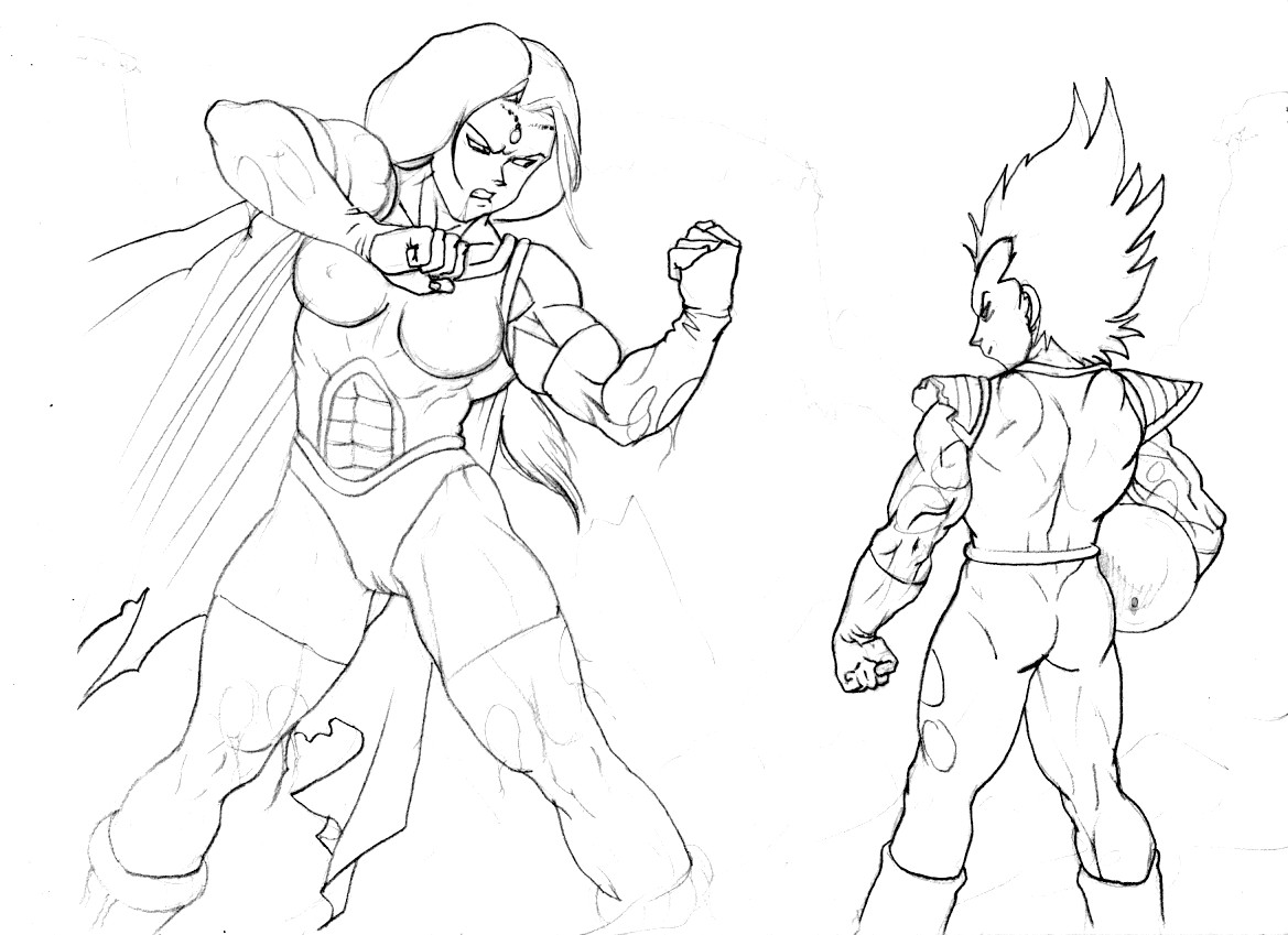 Artworks [Pandoras Box] 3 . Dragon Ball Z No Color Artworks - [Pandoras Box] – page 28