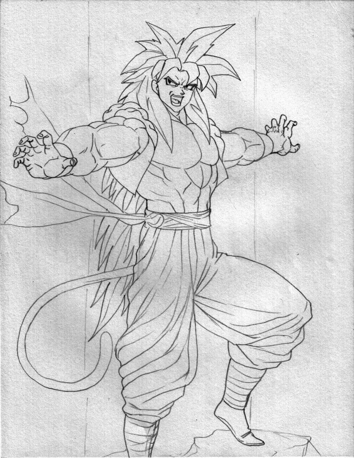 Artworks [Pandoras Box] 3 . Dragon Ball Z No Color Artworks - [Pandoras Box] – page 39