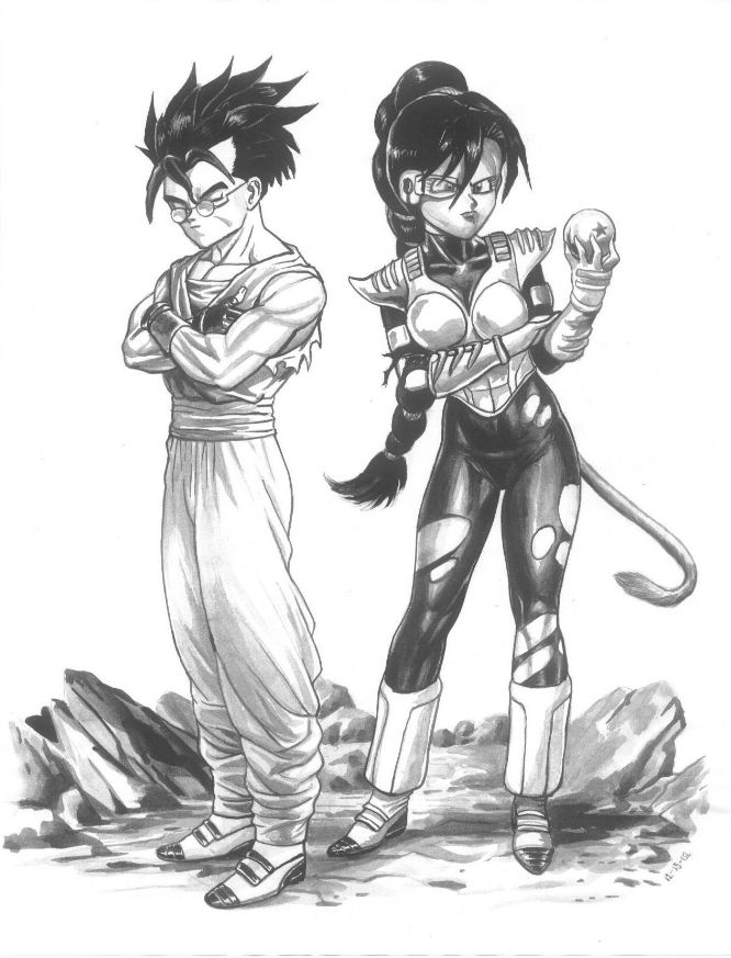 Artworks [Pandoras Box] 3 . Dragon Ball Z No Color Artworks - [Pandoras Box] – page 43