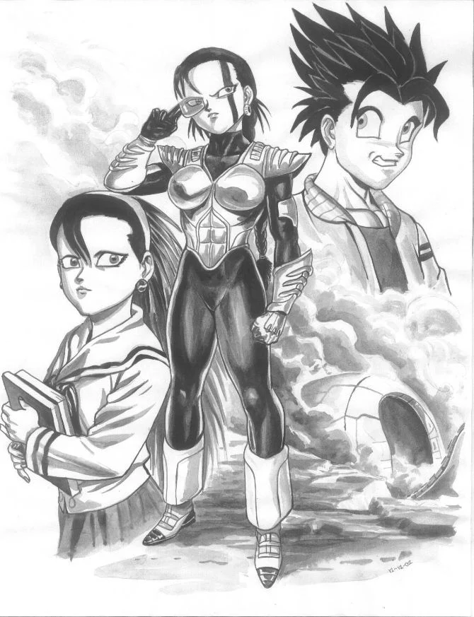 Artworks [Pandoras Box] 3 . Dragon Ball Z No Color Artworks - [Pandoras Box] – page 60