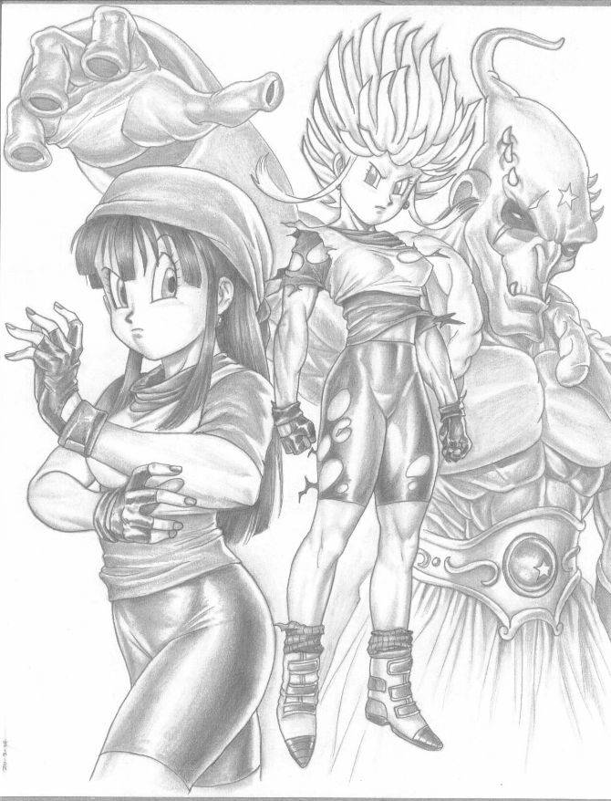 Artworks [Pandoras Box] 3 . Dragon Ball Z No Color Artworks - [Pandoras Box] – page 73
