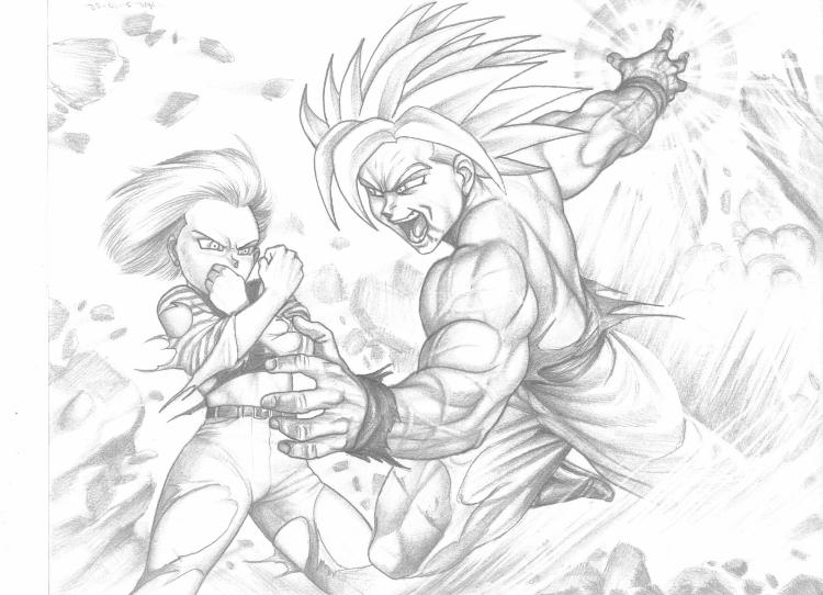 Artworks [Pandoras Box] 3 . Dragon Ball Z No Color Artworks - [Pandoras Box] – page 79