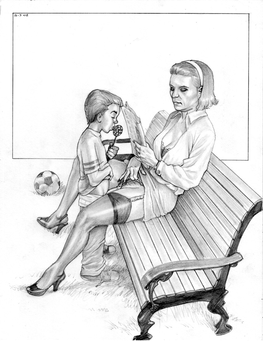 Artworks [Pandoras Box] 6 . MILF and Shota No Color Artworks - [Pandoras Box] – page 137