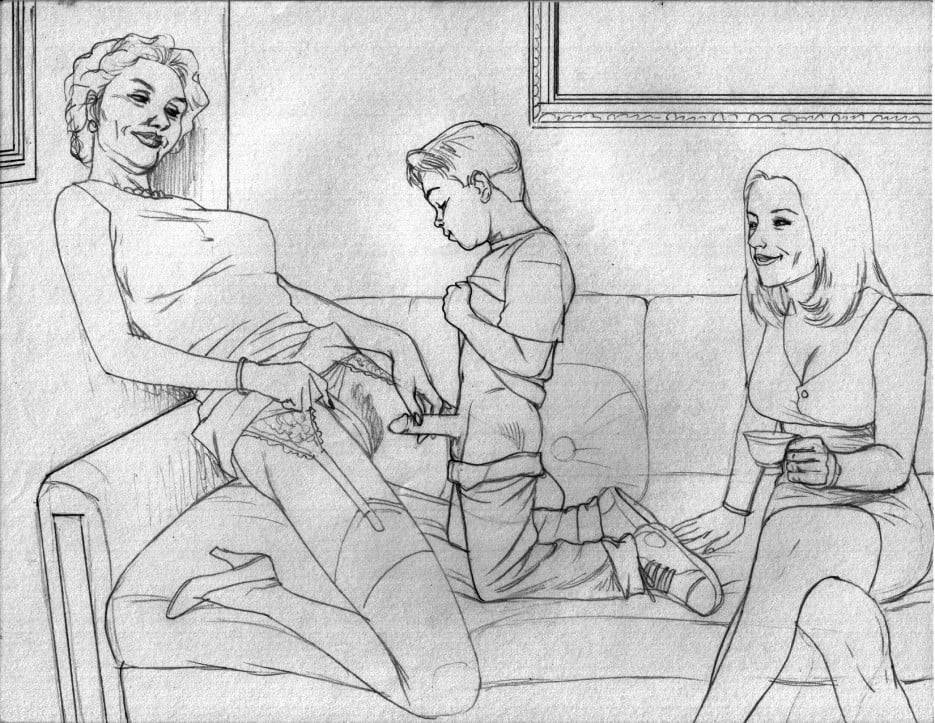 Artworks [Pandoras Box] 6 . MILF and Shota No Color Artworks - [Pandoras Box] – page 25