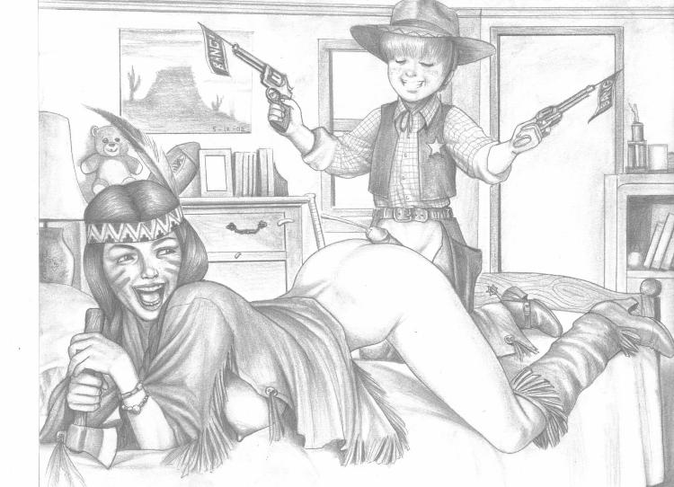 Artworks [Pandoras Box] 6 . MILF and Shota No Color Artworks - [Pandoras Box] – page 44