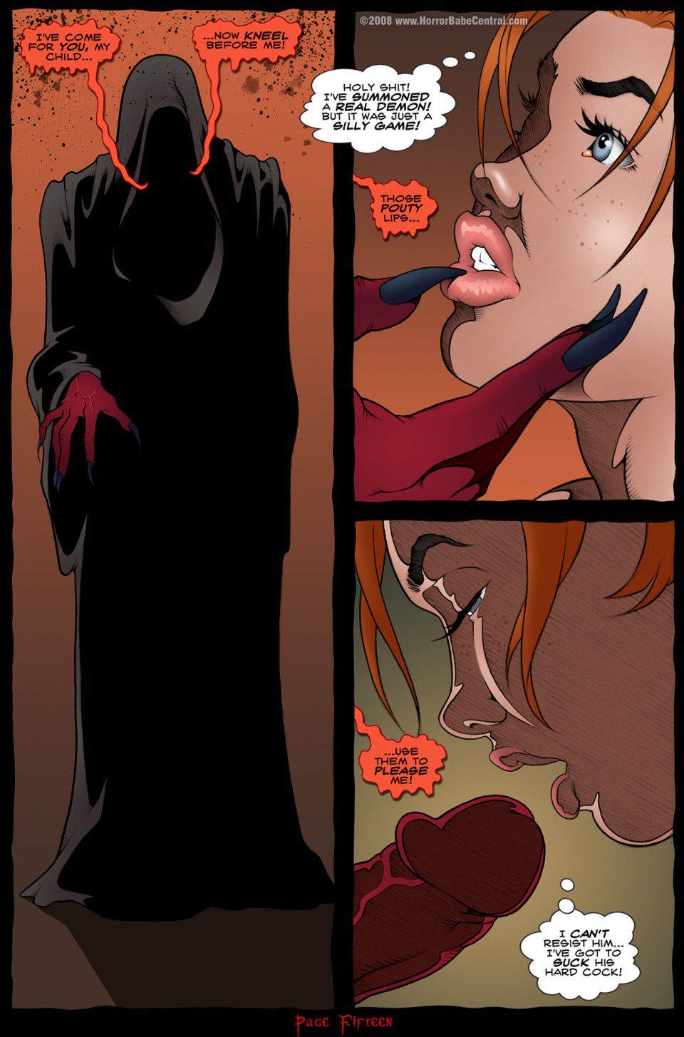 Carnal Tales [HorrorBabeCentral] 8 . Carnal Tales - Chapter 8 [HorrorBabeCentral] – page 16
