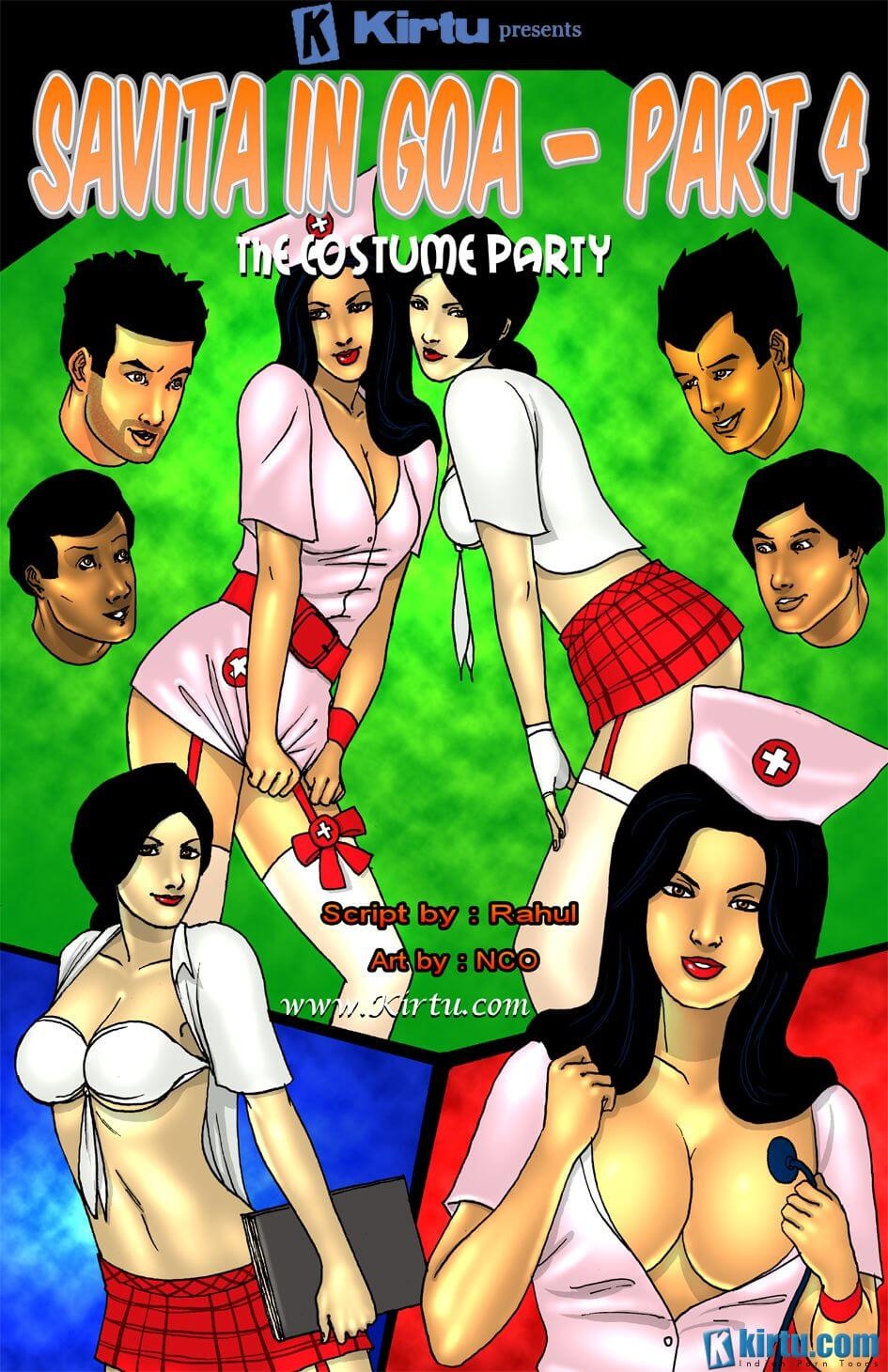 Savita Bhabhi In Goa [Kirtu] 4 . Savita Bhabhi In Goa - The Costume Party - Chapter 4 [Kirtu] – page 1