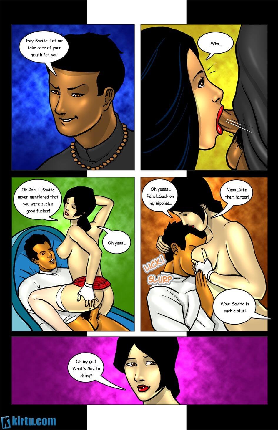 Savita Bhabhi In Goa [Kirtu] 4 . Savita Bhabhi In Goa - The Costume Party - Chapter 4 [Kirtu] – page 34
