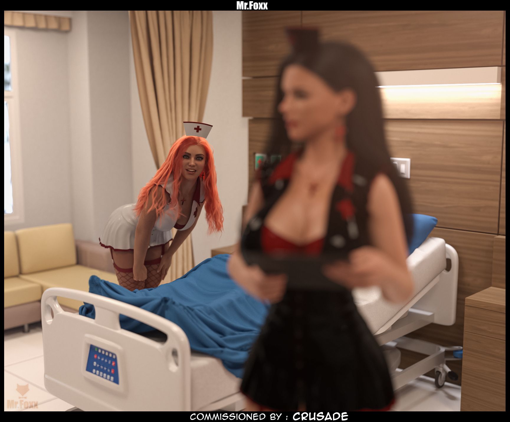 Naughty Nurses [Mr.FOXX] 1 . Naughty Nurses - Chapter 1 [Mr.FOXX] – page 7