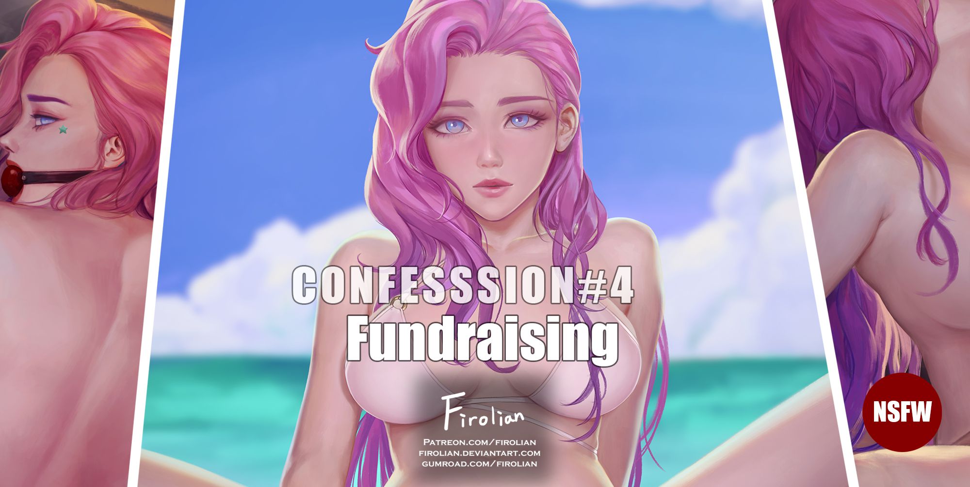 Confession (League of Legends) [Firolian] 4.1 . Confession - Fundraising - Chapter 4 (League of Legends) [Firolian] – page 1