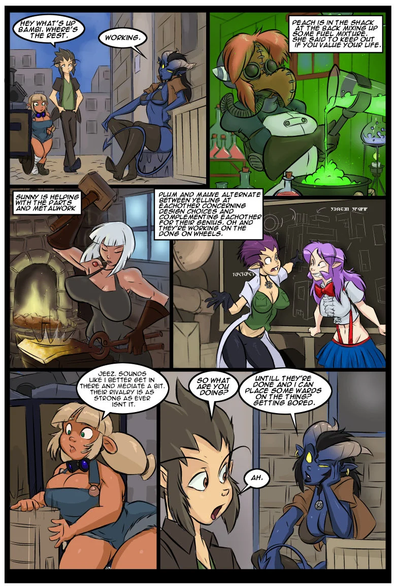 The Party [Clumzor] 6 . The Party - Chapter 6 [Clumzor] – page 22