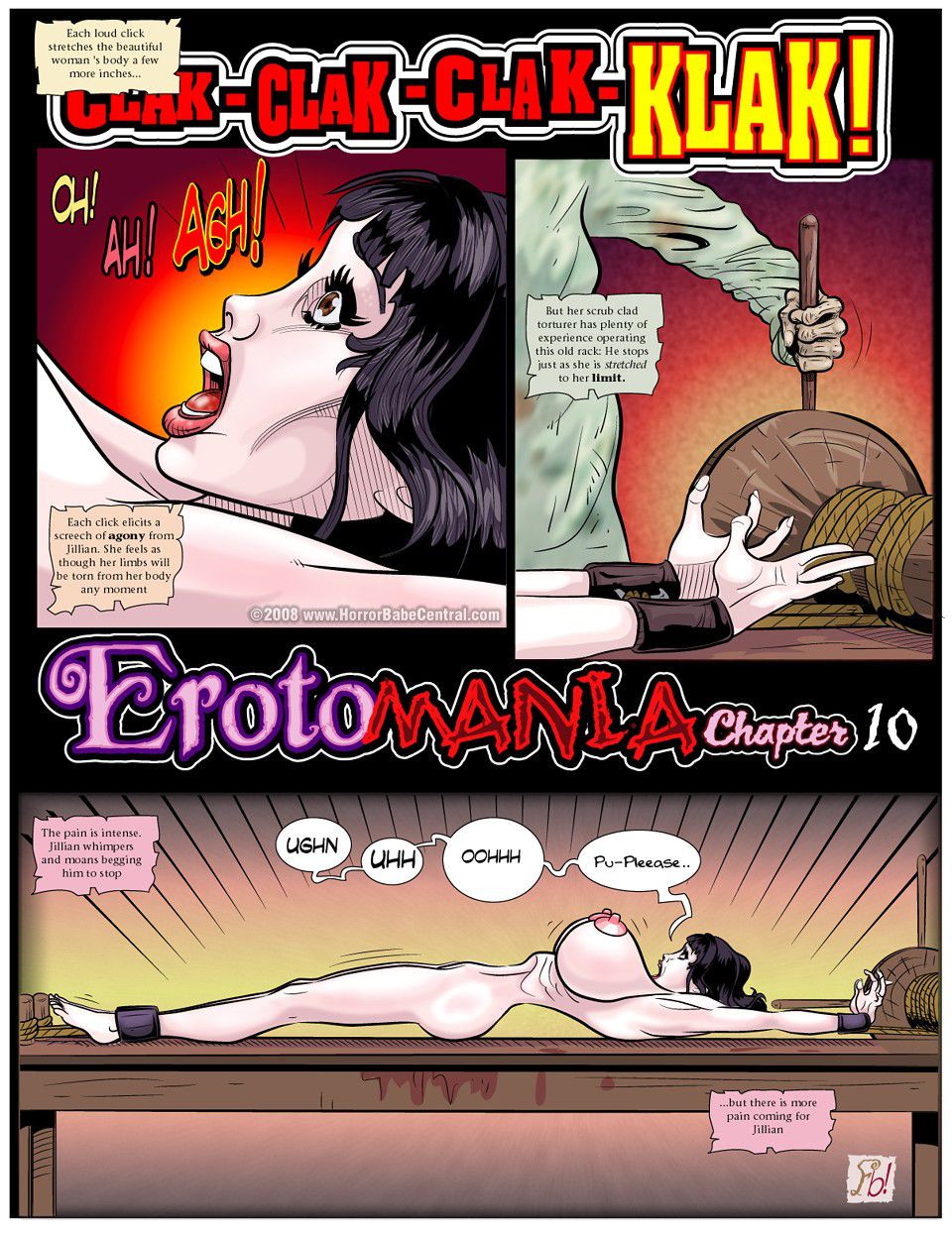 Erotomania [HorrorBabeCentral] 10 . Erotomania - Chapter 10 [HorrorBabeCentral] – page 1