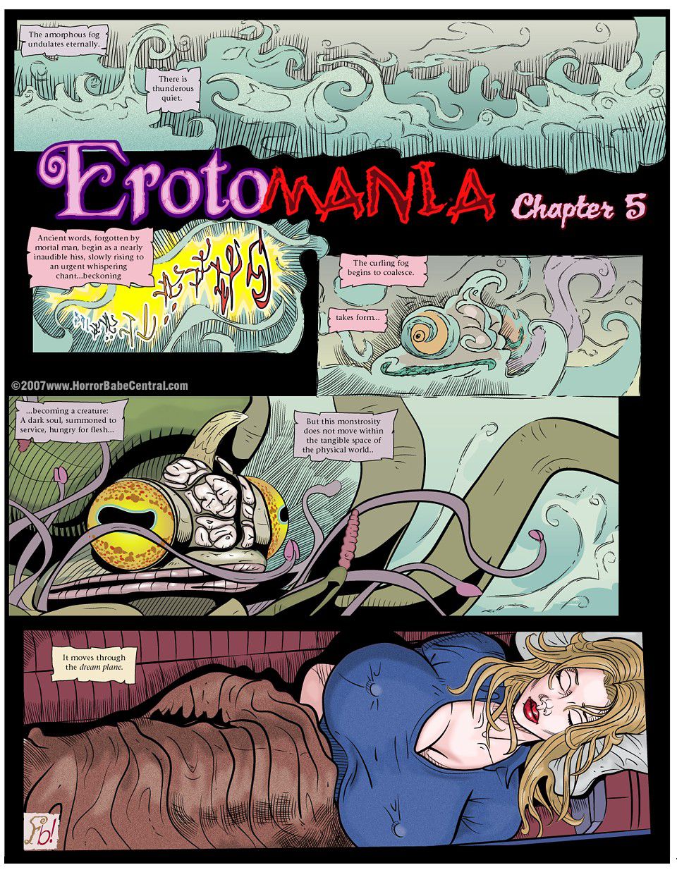 Erotomania [HorrorBabeCentral] 5 . Erotomania - Chapter 5 [HorrorBabeCentral] – page 1