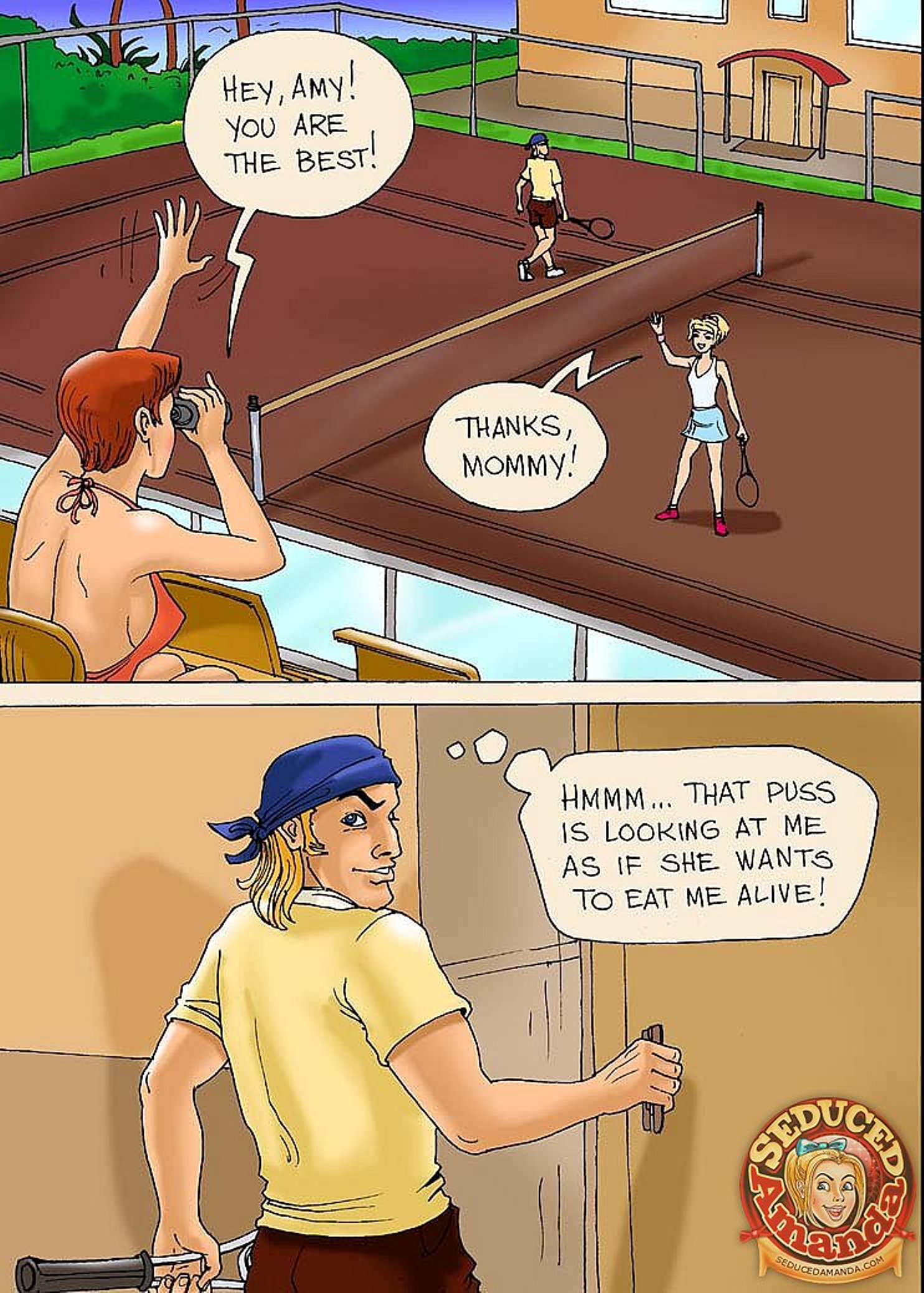 Seduced Amanda [Seduced Amanda] Tenis Training – page 4