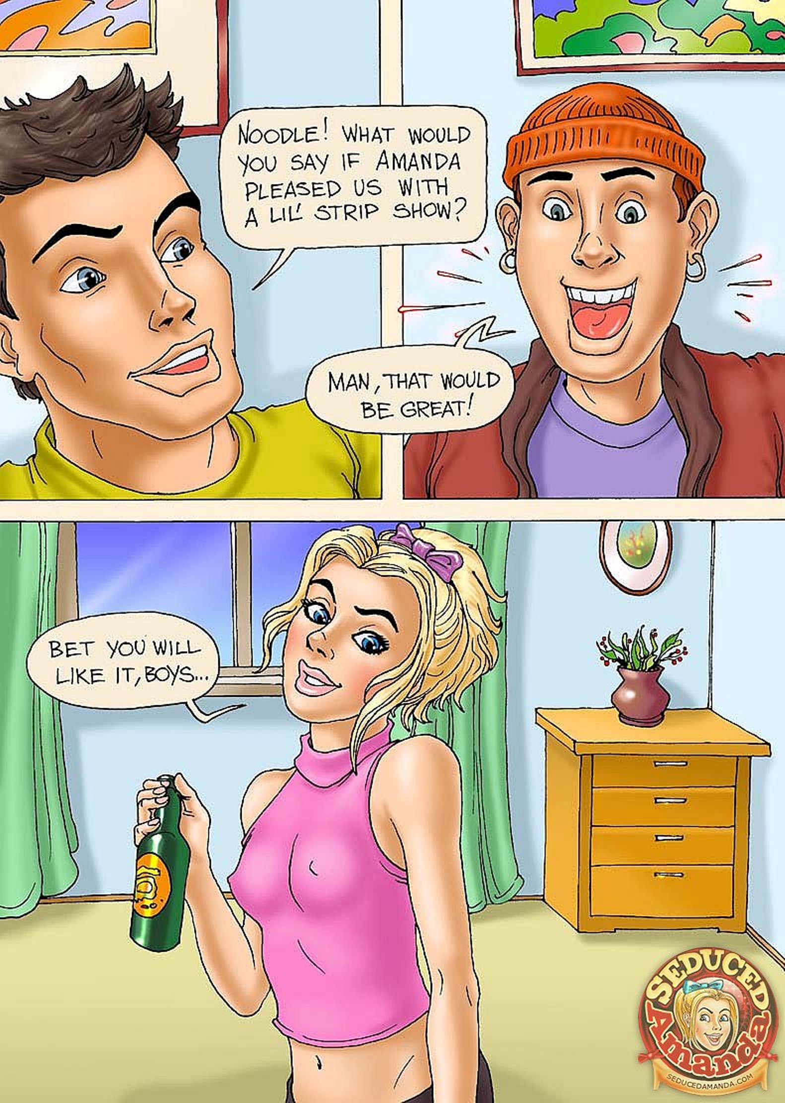 Seduced Amanda [Seduced Amanda] Dad Sudden Return – page 3