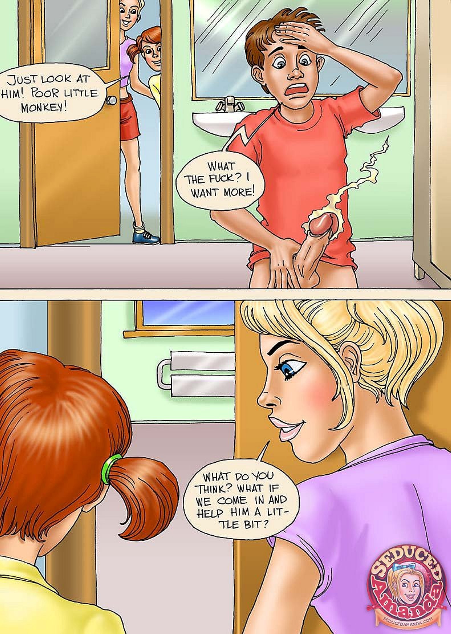 Seduced Amanda [Seduced Amanda] Amanda Tricks – page 8