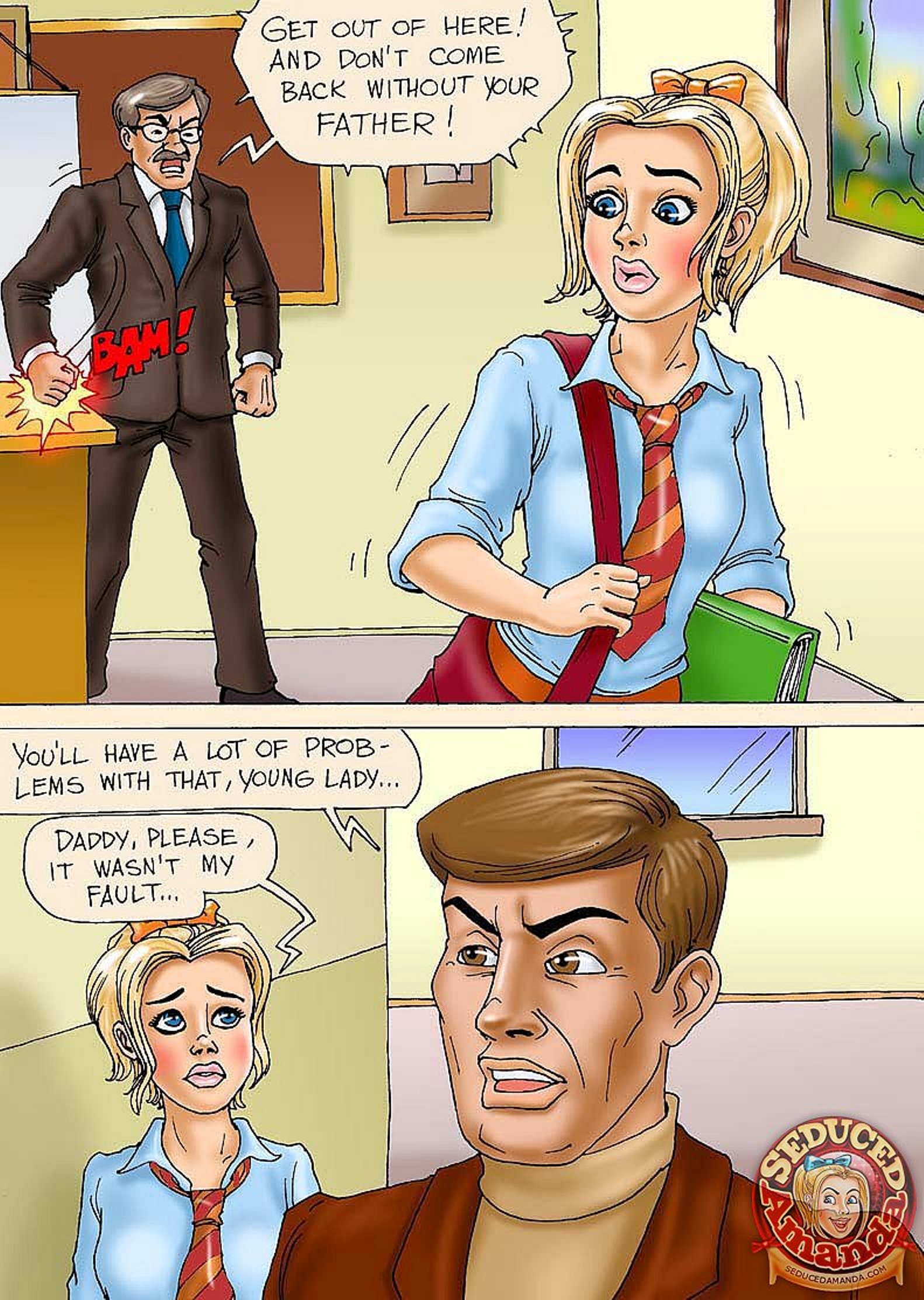 Seduced Amanda [Seduced Amanda] College Punishment – page 5