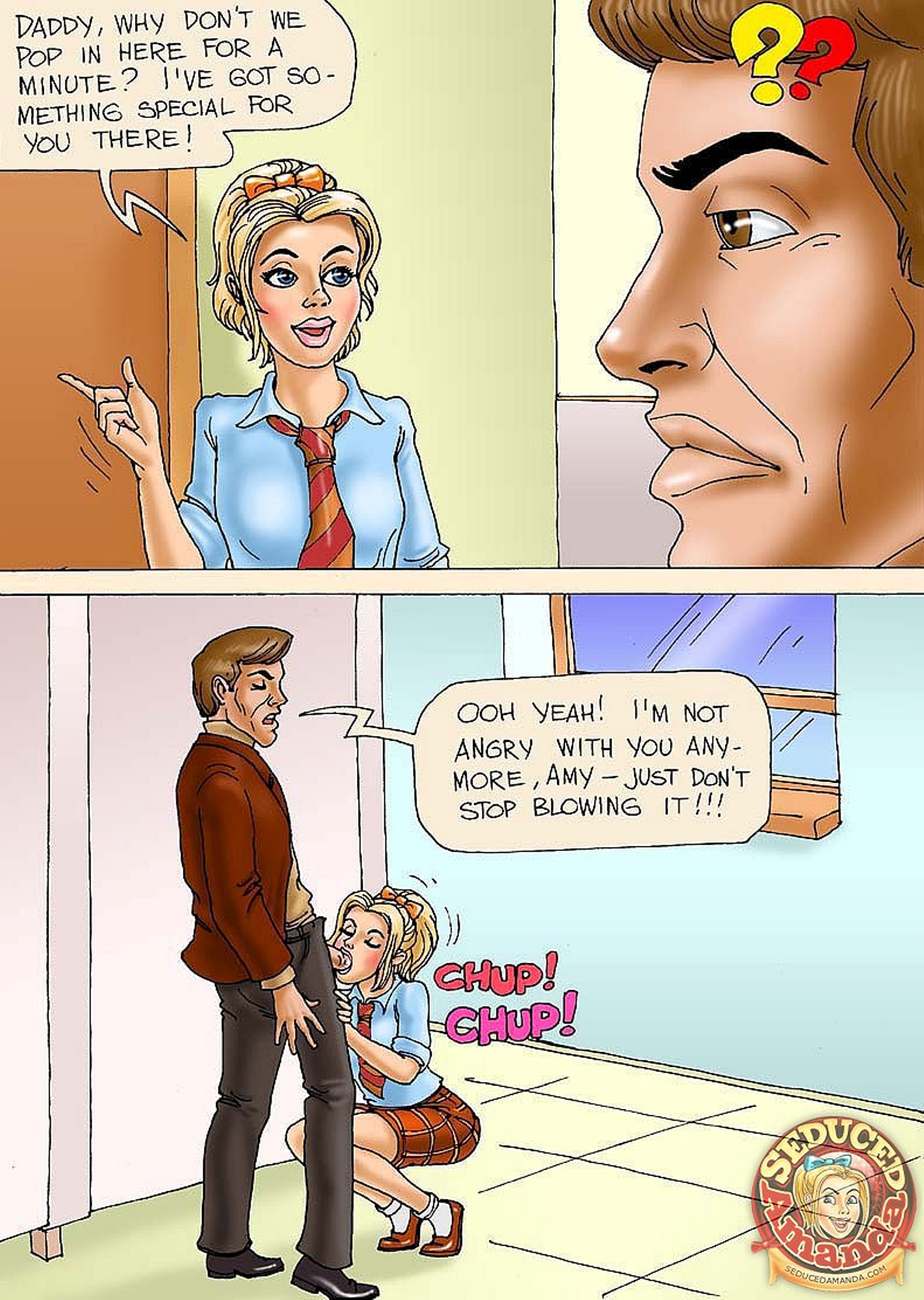 Seduced Amanda [Seduced Amanda] College Punishment – page 8