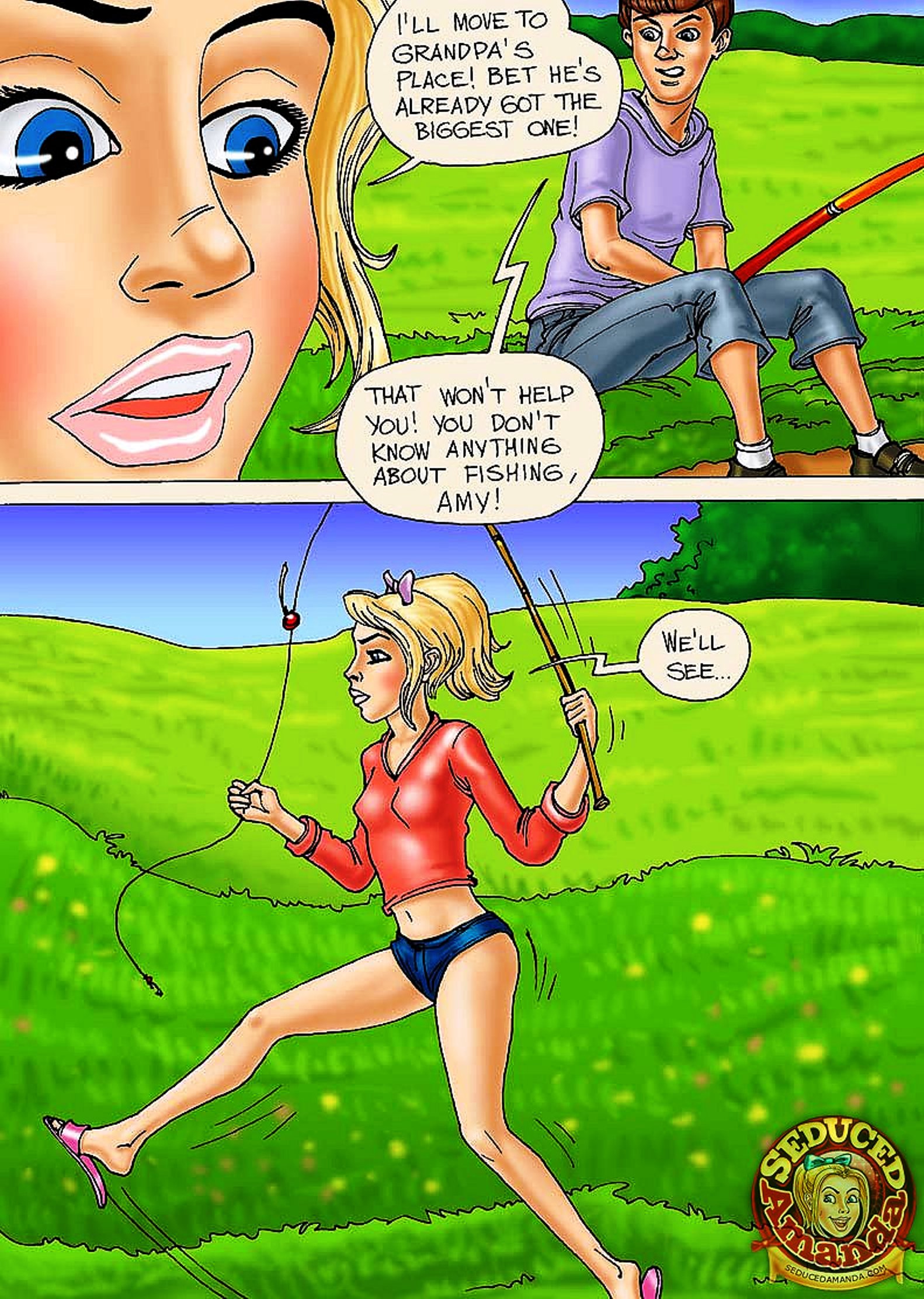 Seduced Amanda [Seduced Amanda] A Lovely Fishing – page 5