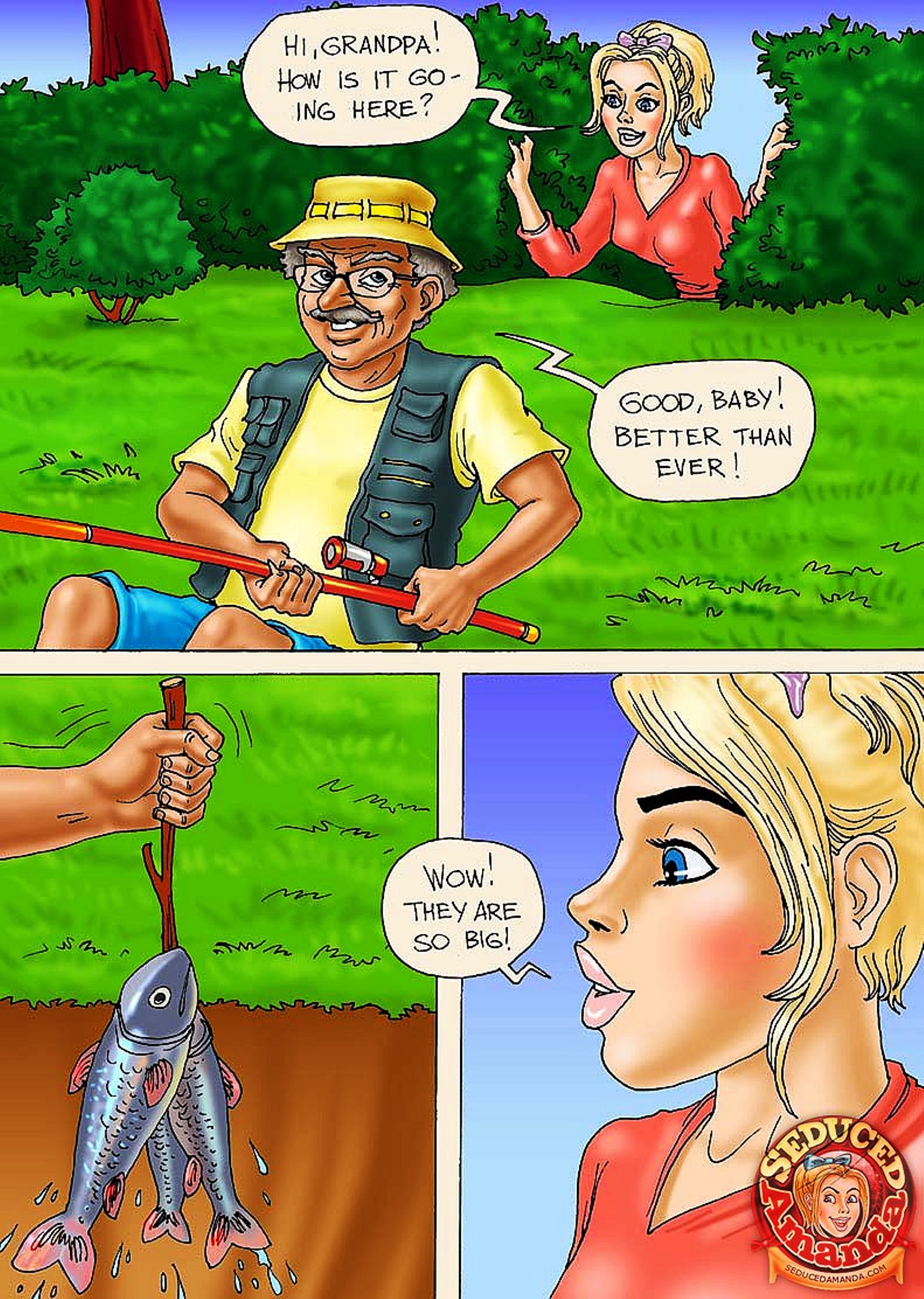 Seduced Amanda [Seduced Amanda] A Lovely Fishing – page 6