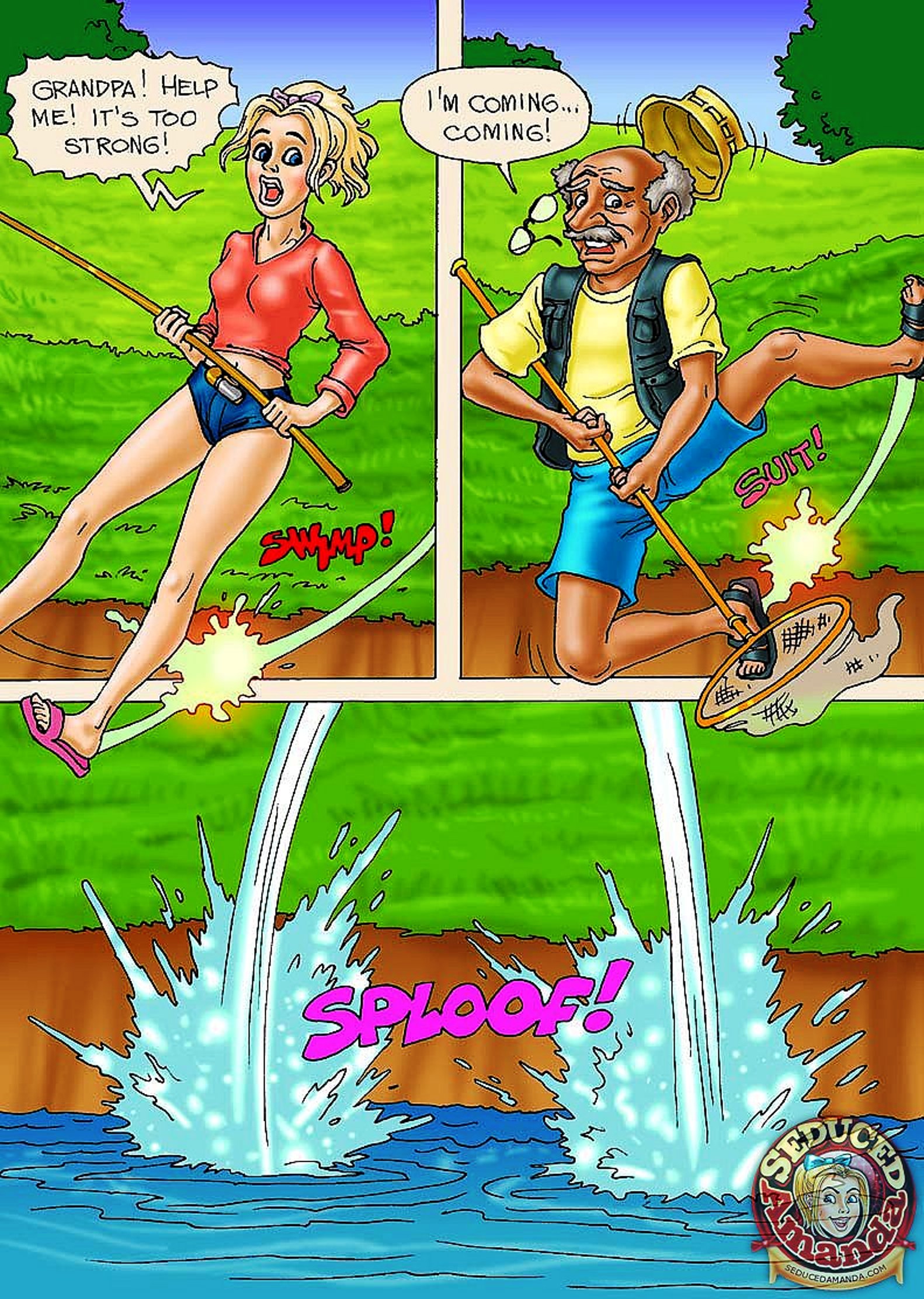 Seduced Amanda [Seduced Amanda] A Lovely Fishing – page 8