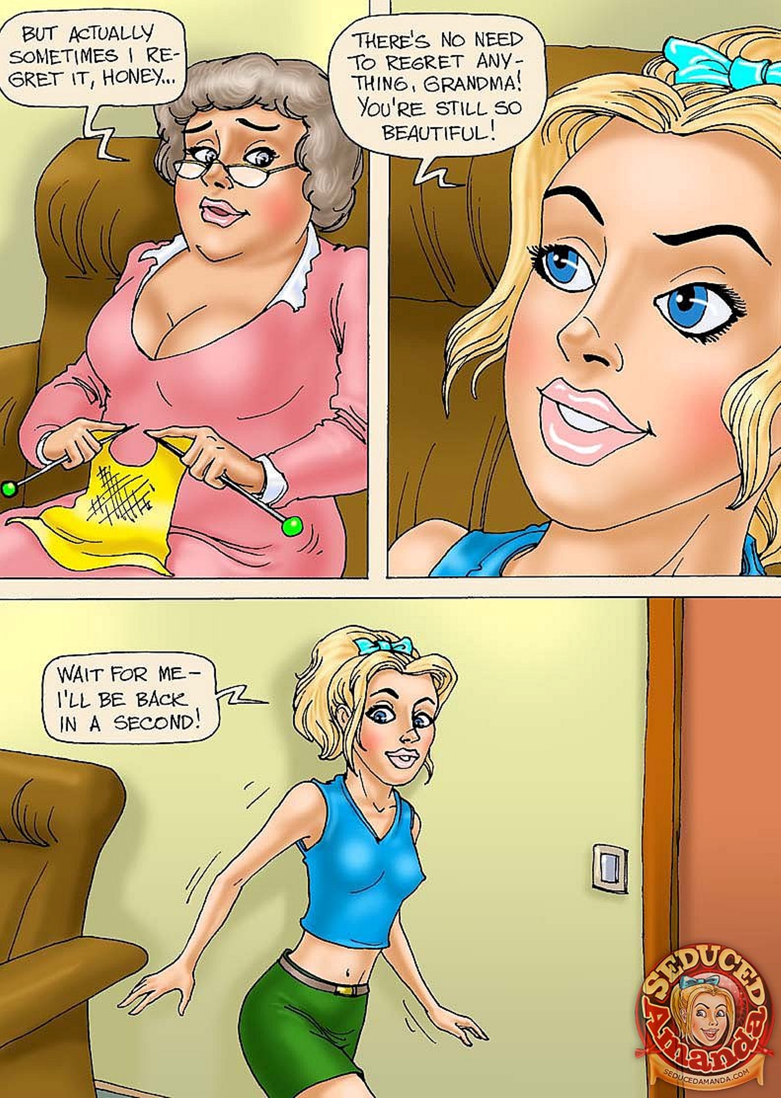 Seduced Amanda [Seduced Amanda] Grandma Memories – page 5