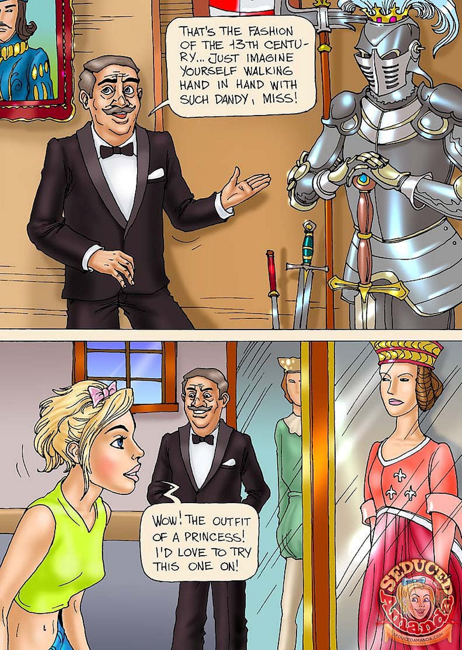 Seduced Amanda [Seduced Amanda] A Candlelit Dinner – page 2