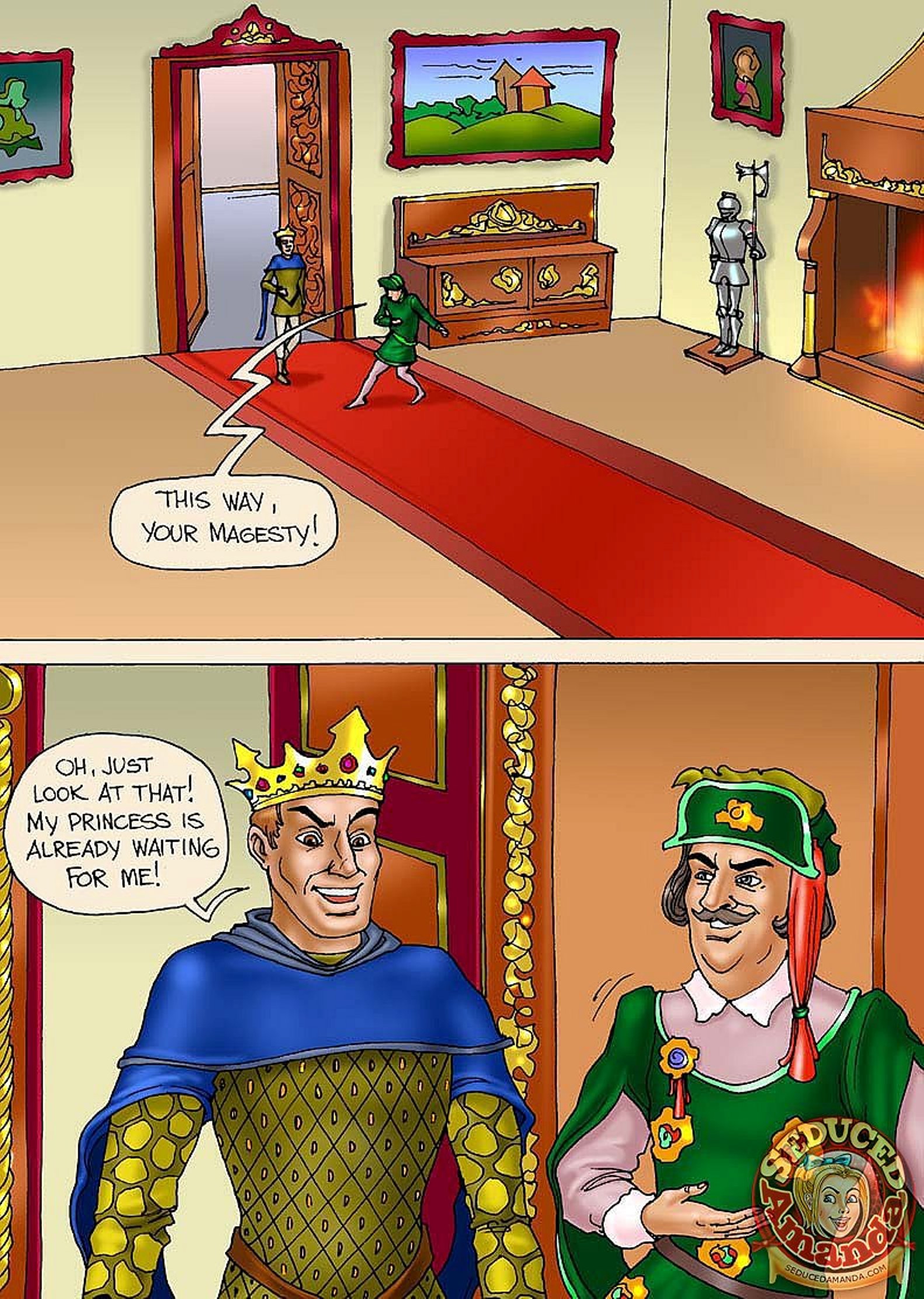 Seduced Amanda [Seduced Amanda] A Candlelit Dinner – page 5
