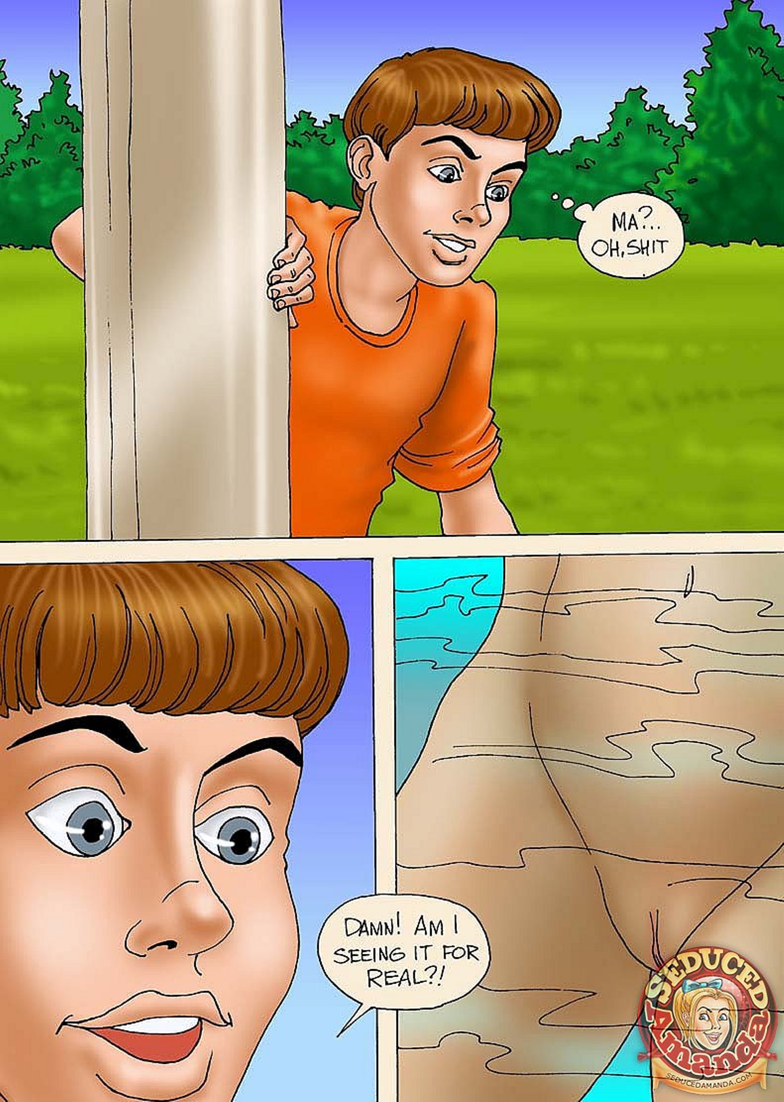 Seduced Amanda [Seduced Amanda] Peeping Tom – page 2