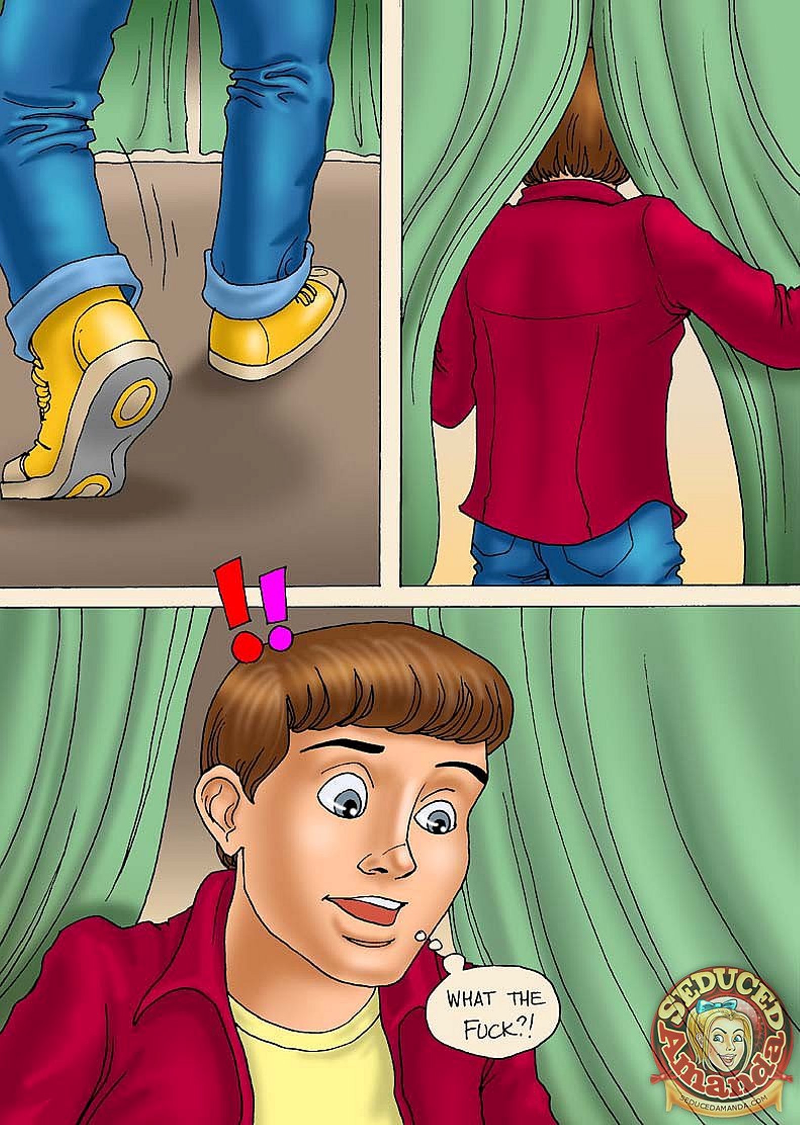 Seduced Amanda [Seduced Amanda] Adventure on a Plane – page 4