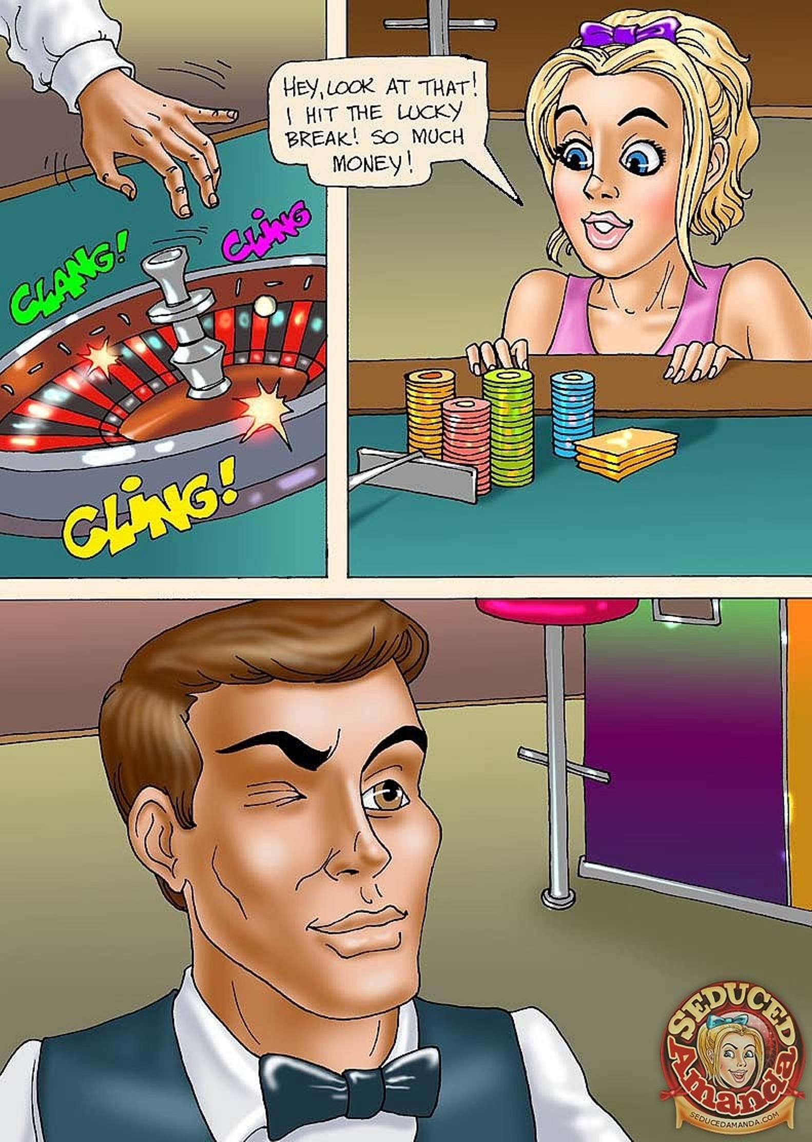 Seduced Amanda [Seduced Amanda] Visiting Casino – page 15