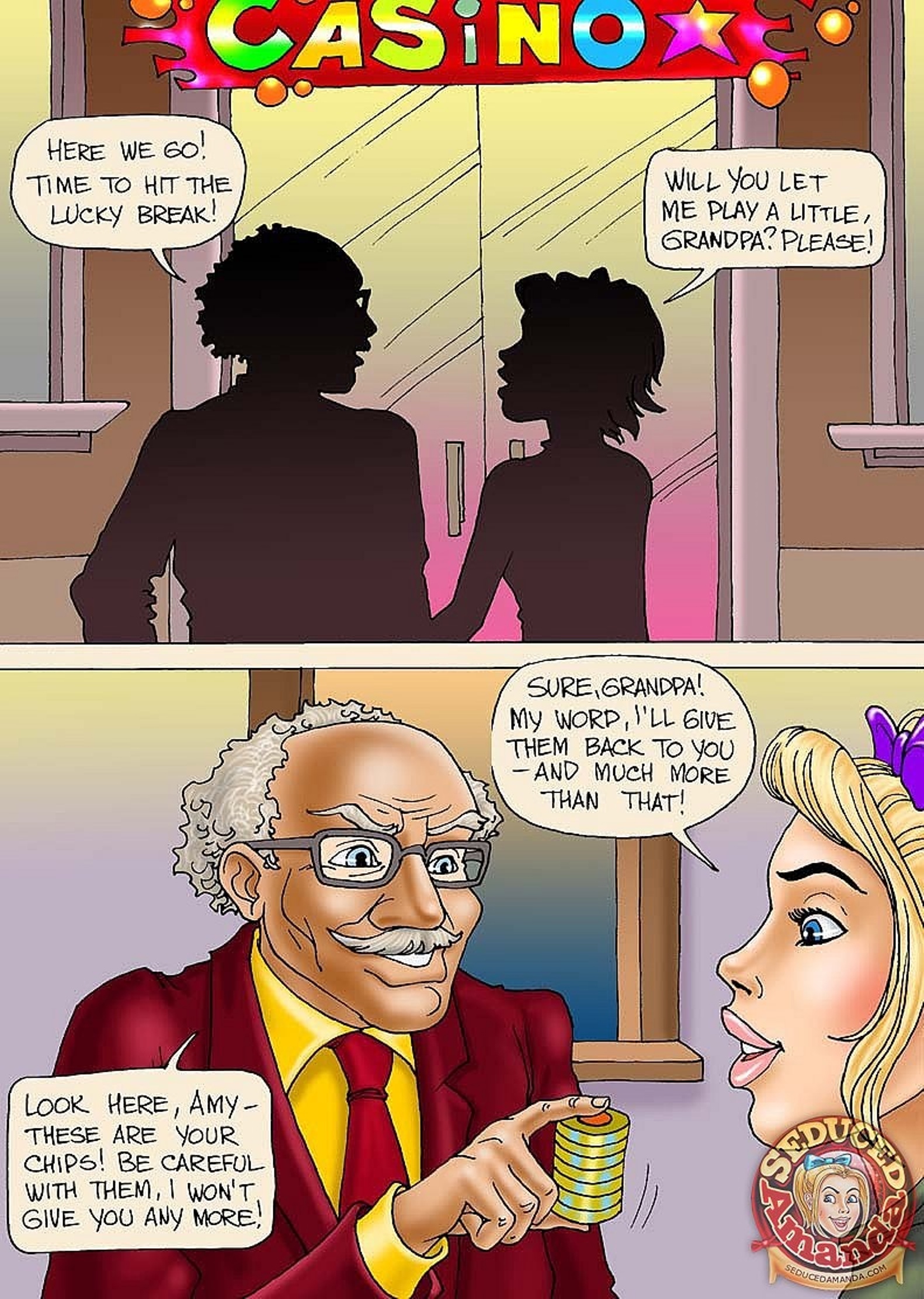 Seduced Amanda [Seduced Amanda] Visiting Casino – page 3