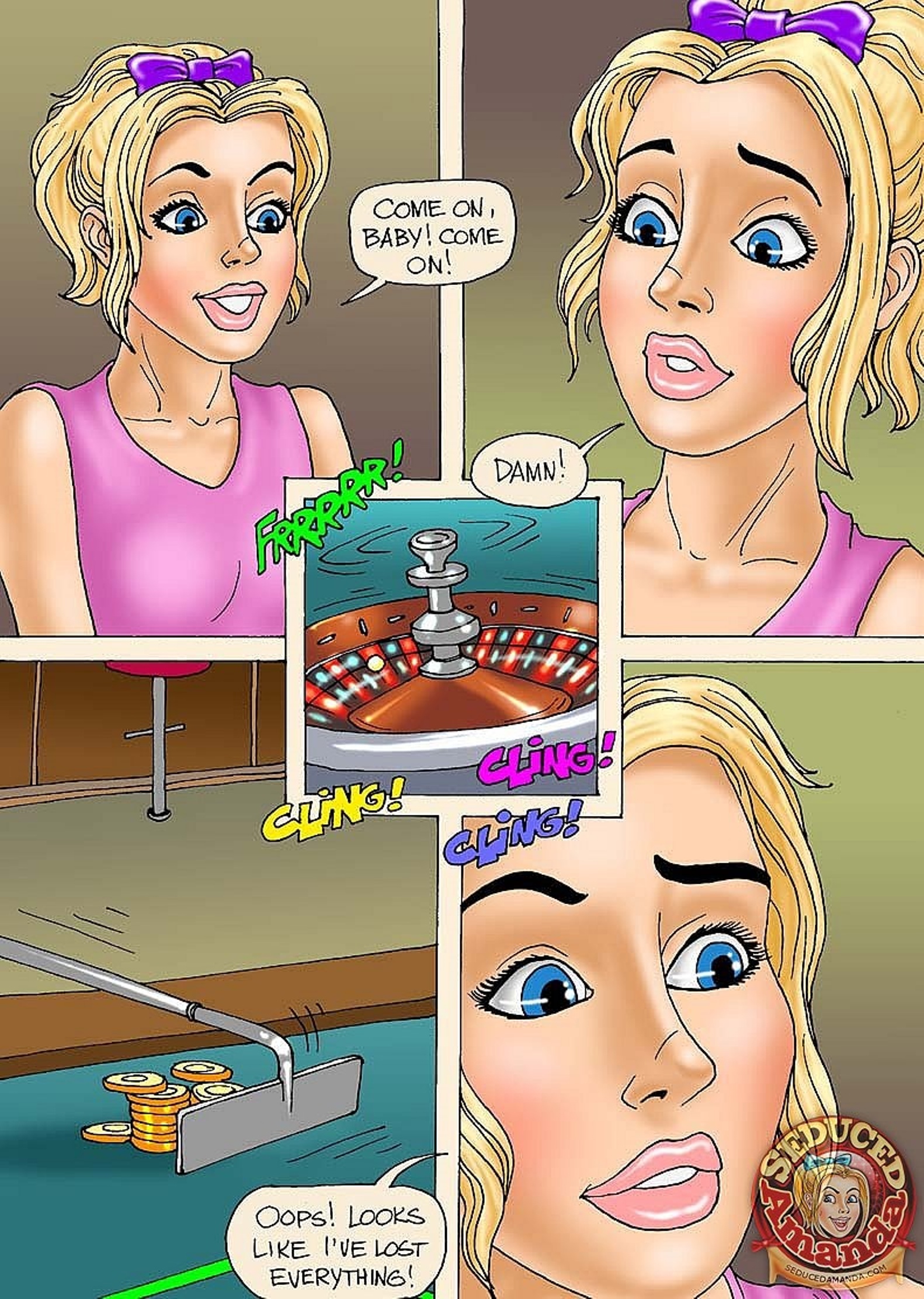 Seduced Amanda [Seduced Amanda] Visiting Casino – page 5