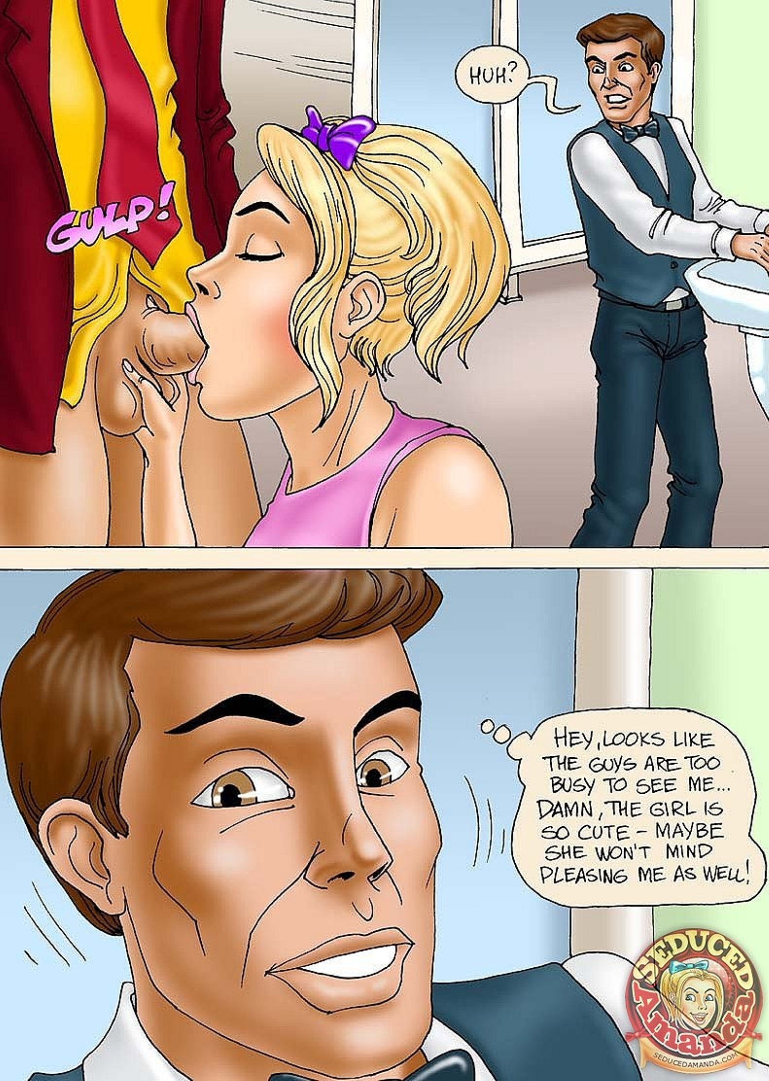 Seduced Amanda [Seduced Amanda] Visiting Casino – page 9