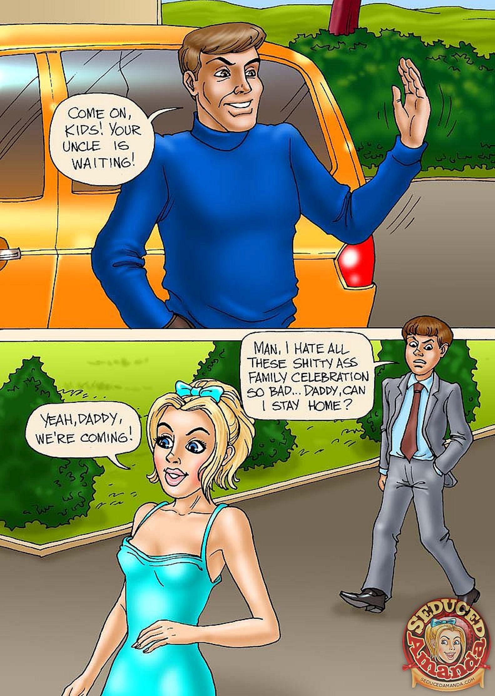 Seduced Amanda [Seduced Amanda] Party at Uncles – page 1