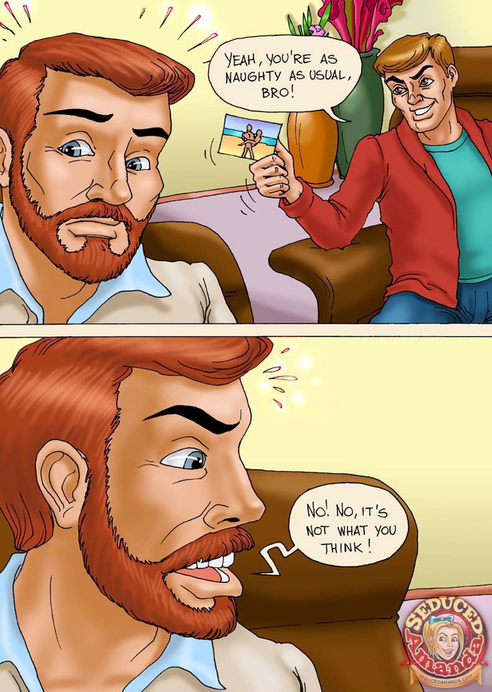 Seduced Amanda [Seduced Amanda] Dad and his Brother – page 3