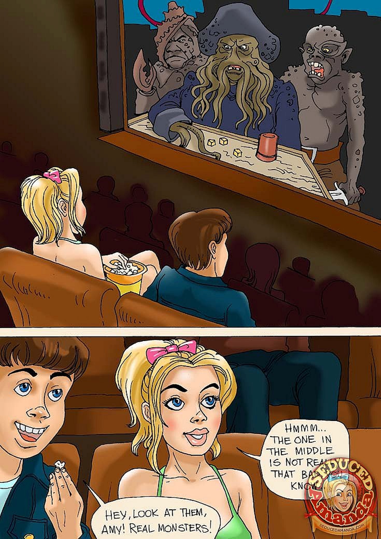 Seduced Amanda [Seduced Amanda] My Secret Fantasies – page 2