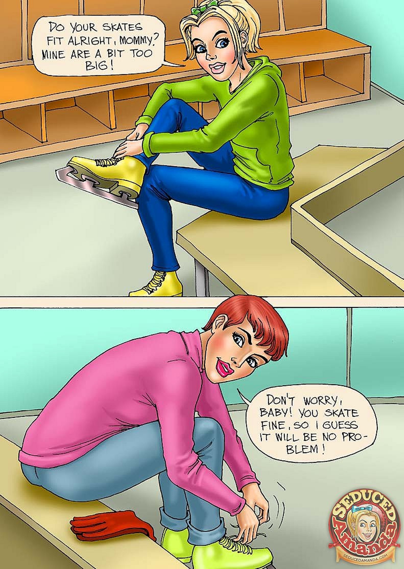 Seduced Amanda [Seduced Amanda] Sexy Skateting – page 2