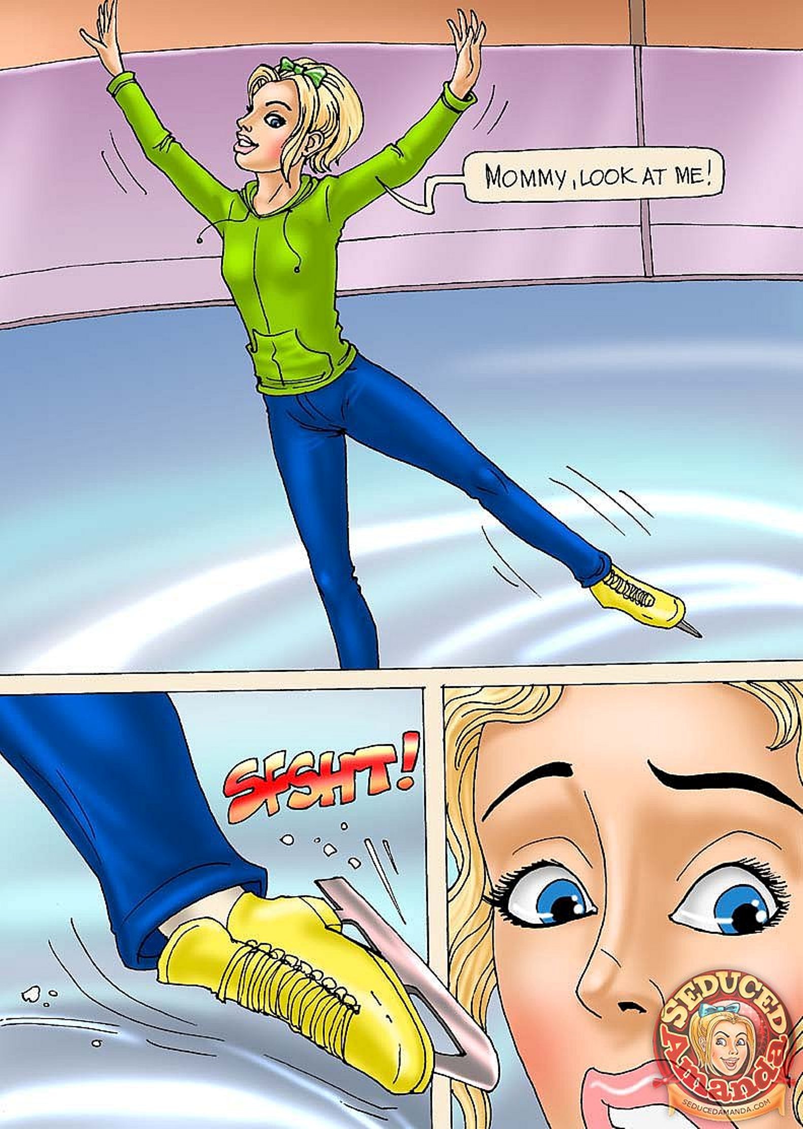 Seduced Amanda [Seduced Amanda] Sexy Skateting – page 5