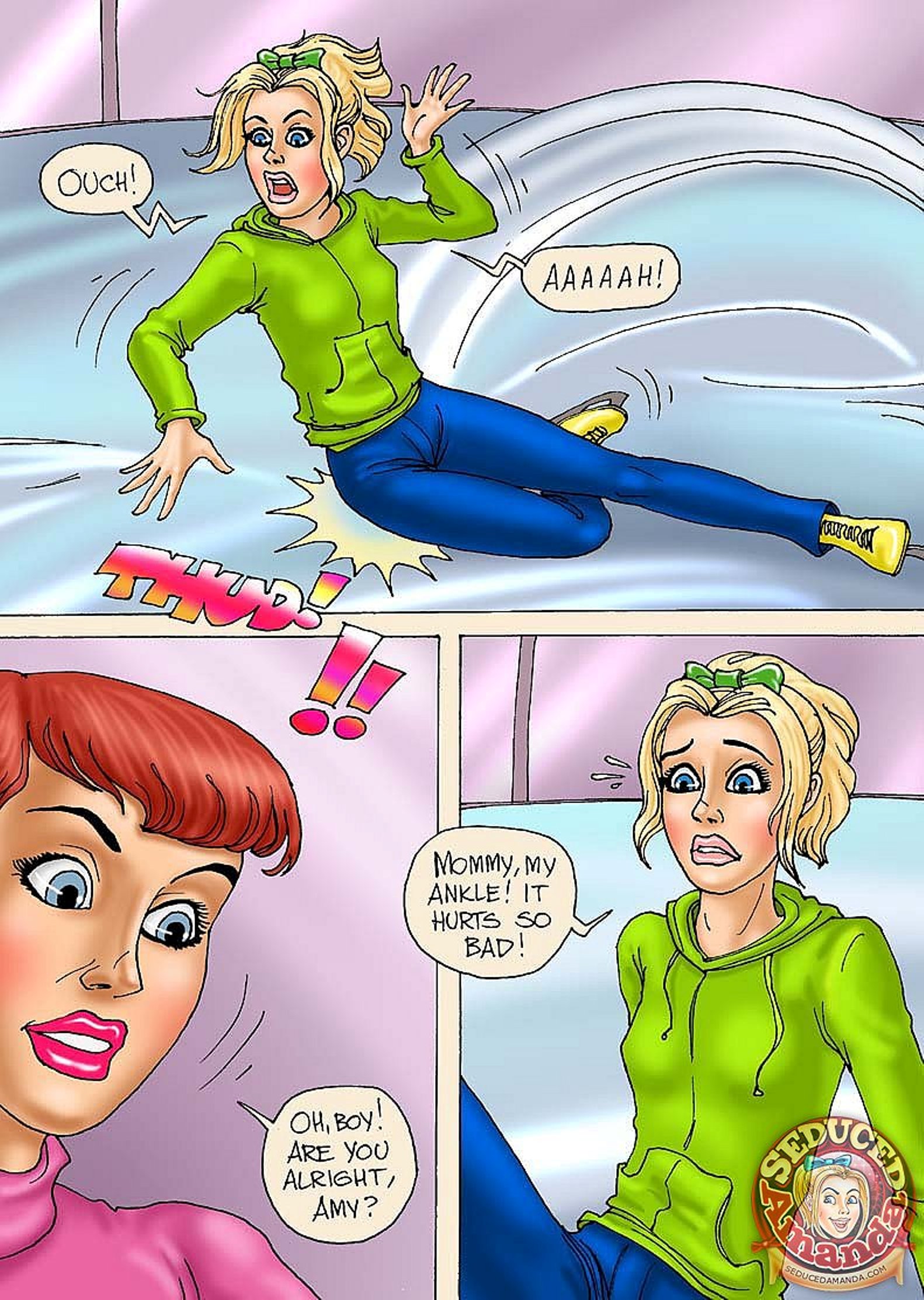 Seduced Amanda [Seduced Amanda] Sexy Skateting – page 6