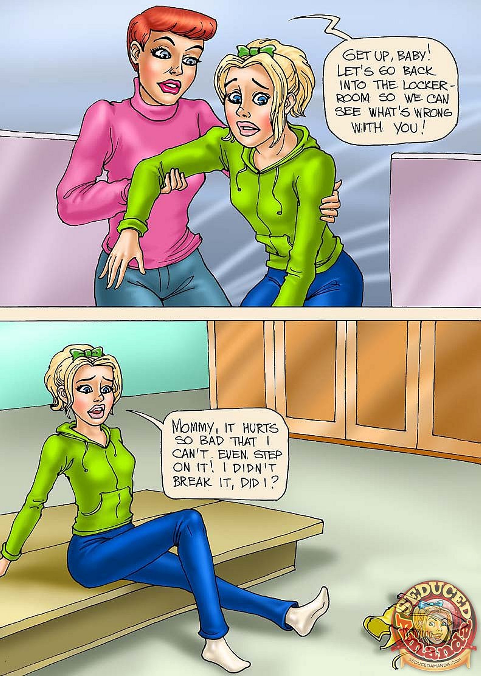 Seduced Amanda [Seduced Amanda] Sexy Skateting – page 7