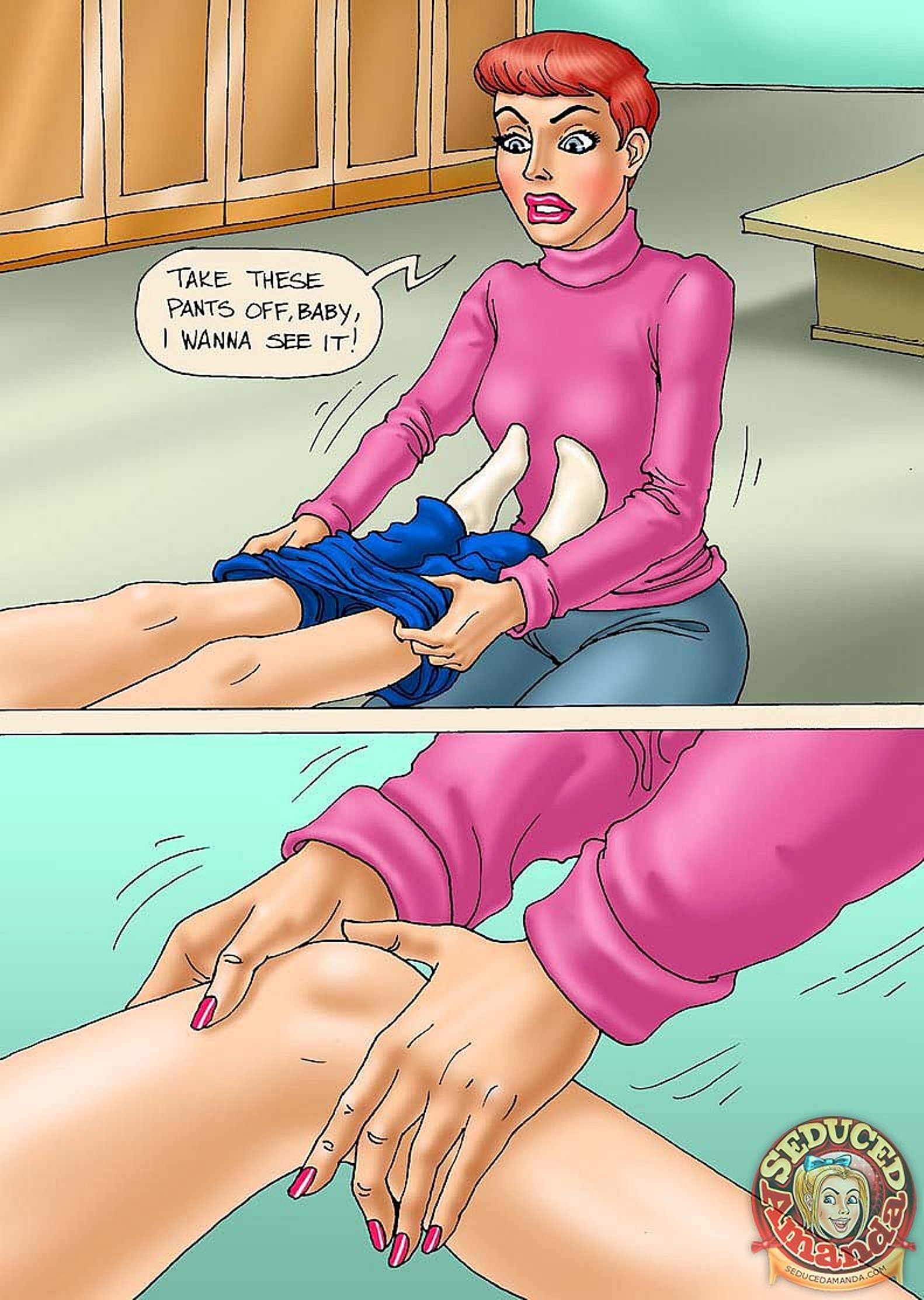 Seduced Amanda [Seduced Amanda] Sexy Skateting – page 8